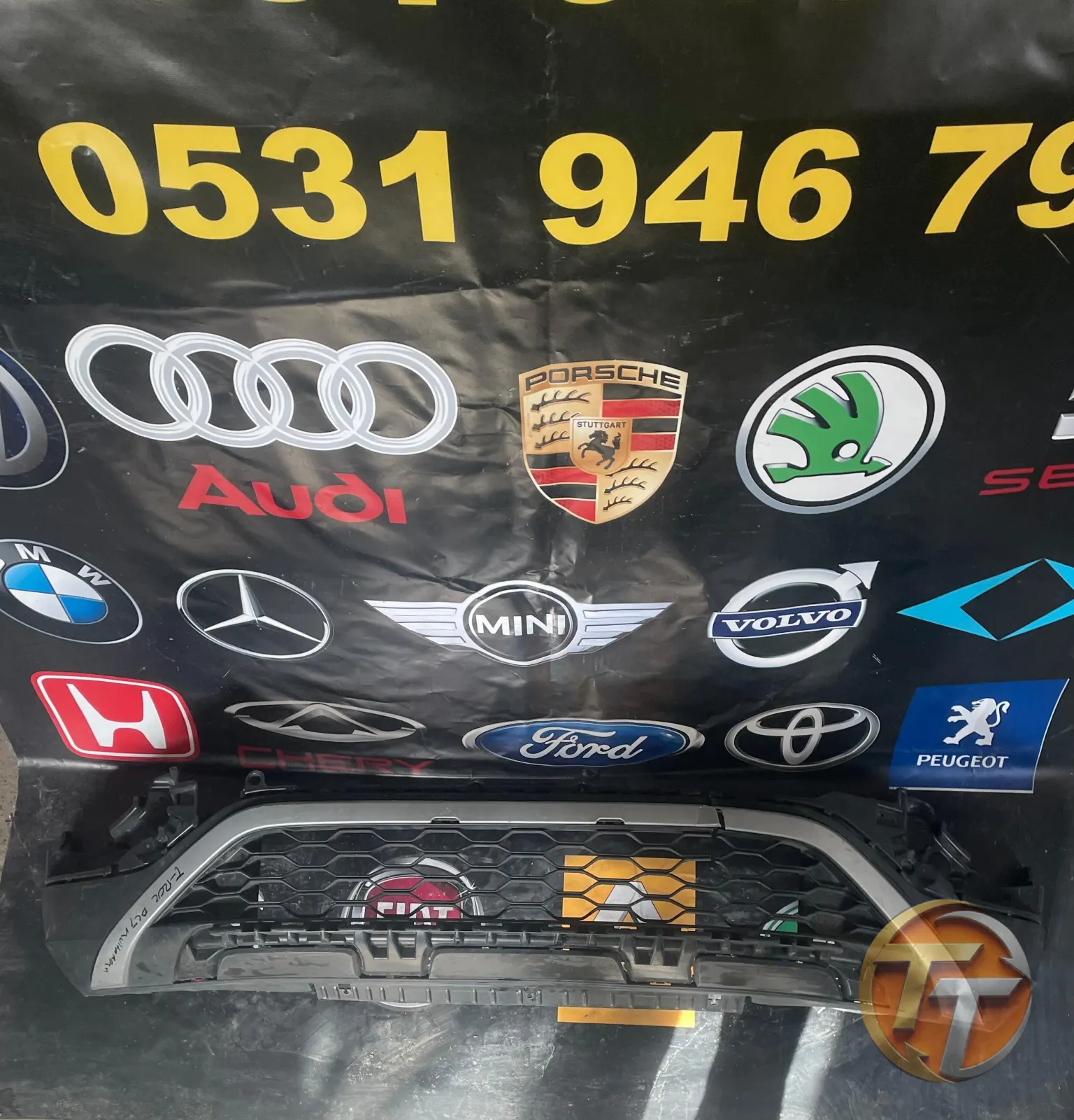 VOLKSWAGEN T-ROC ÖN TAMPON ALT IZGARA SPOİLER