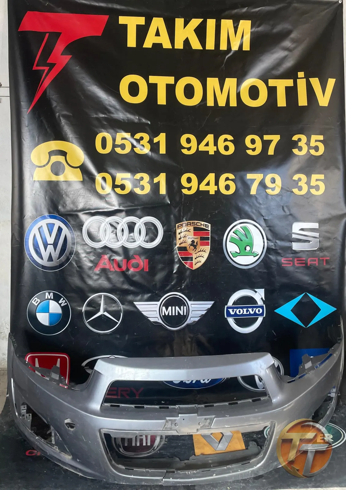 CHEVROLET AVEO T300 ÖN TAMPON 2