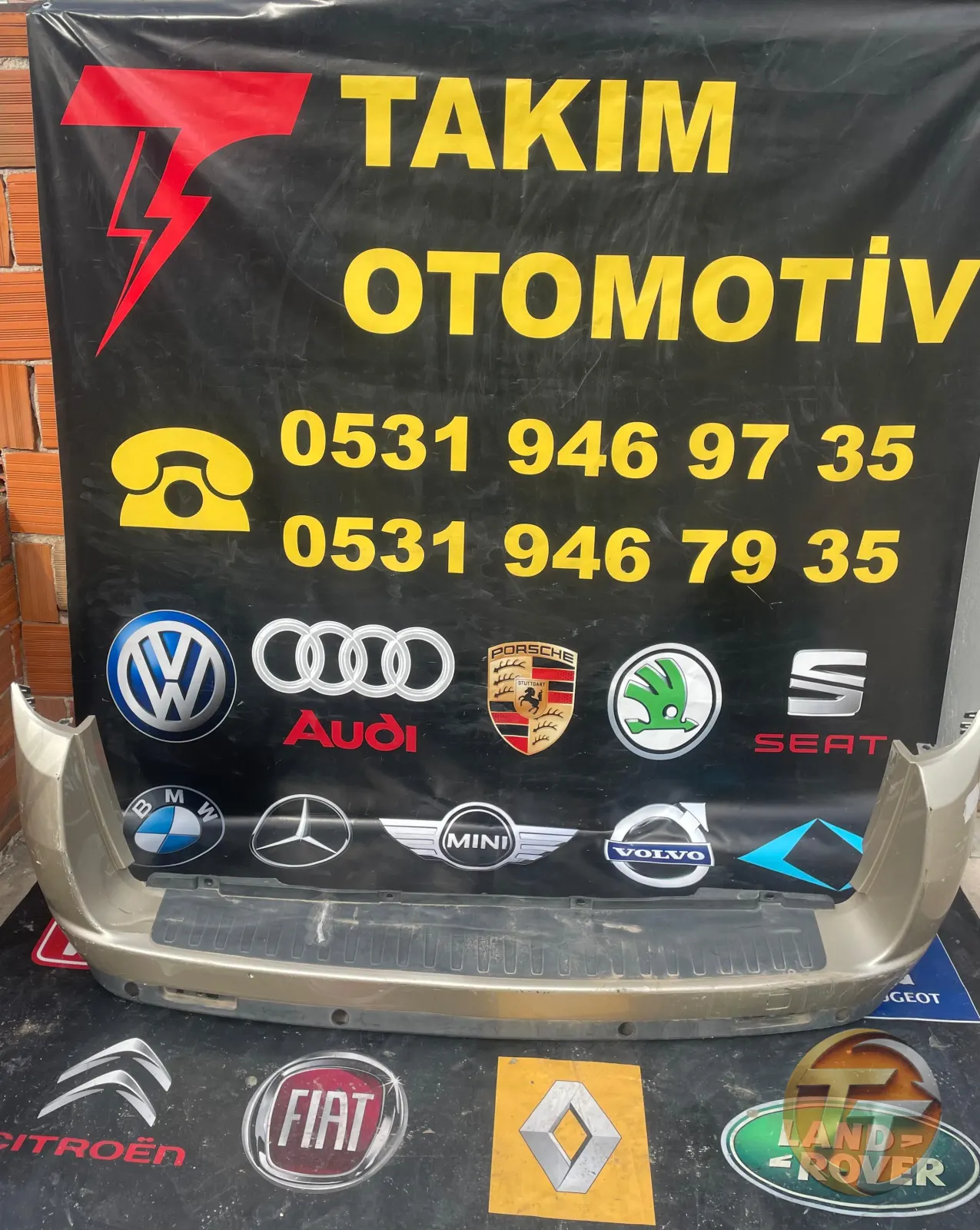 FİAT DOBLO ARKA TAMPON