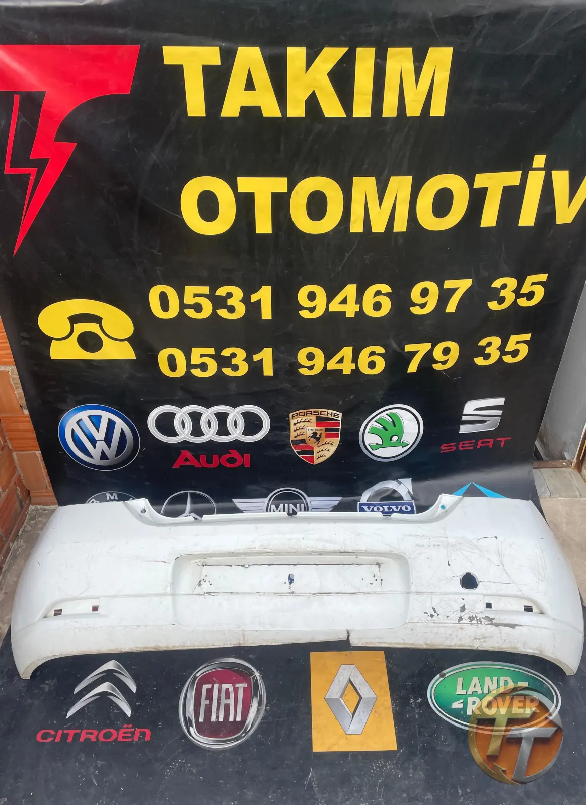 RENAULT SYMBOL ARKA TAMPON