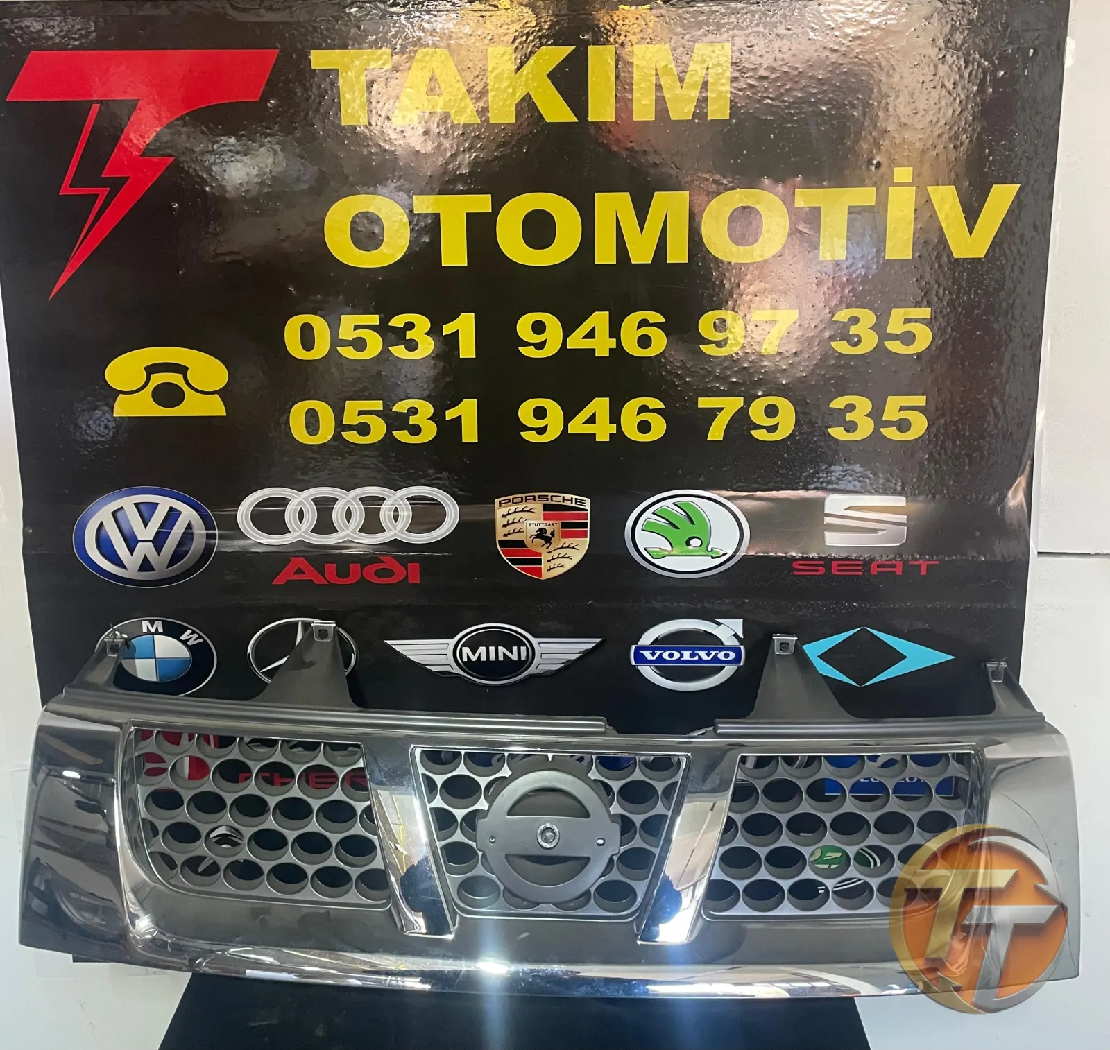 NİSSAN NAVARA ÖN PANJUR NİKELAJI