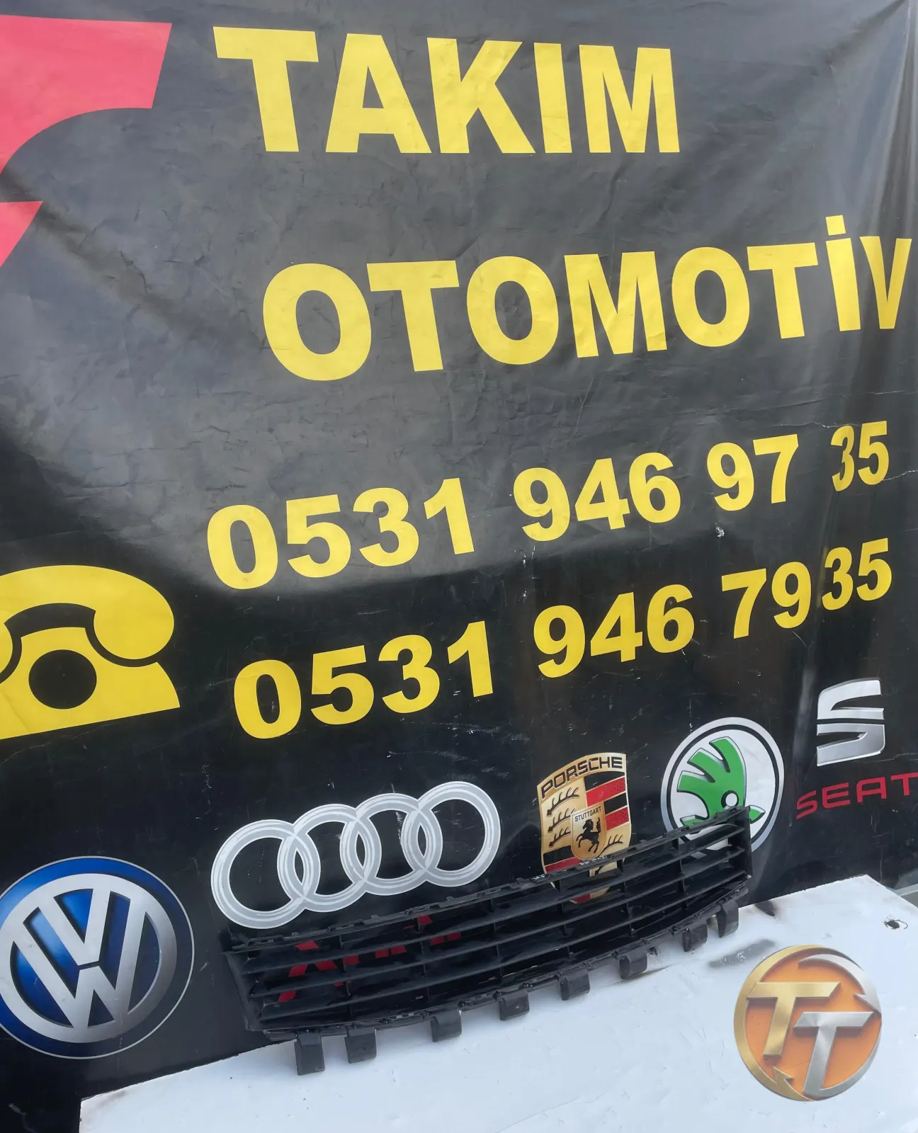 RENAULT MEGANE 2 ÖN TAMPON IZGARA