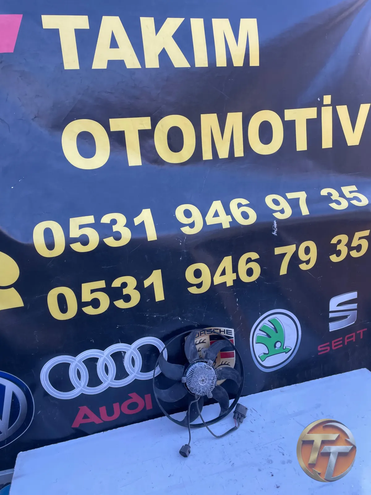 SKODA YETİ FAN VE MOTORU 1K0959455FQ