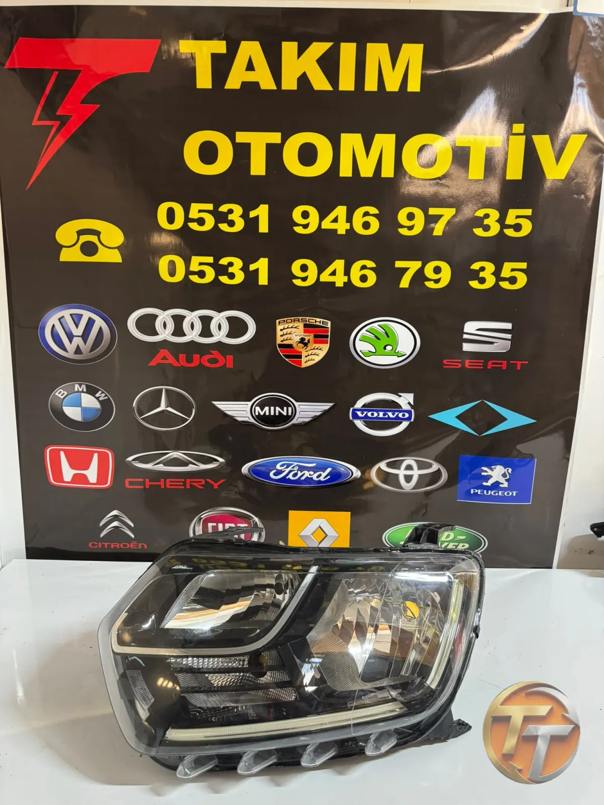 DACIA DUSTER SOL FAR LEDLİ