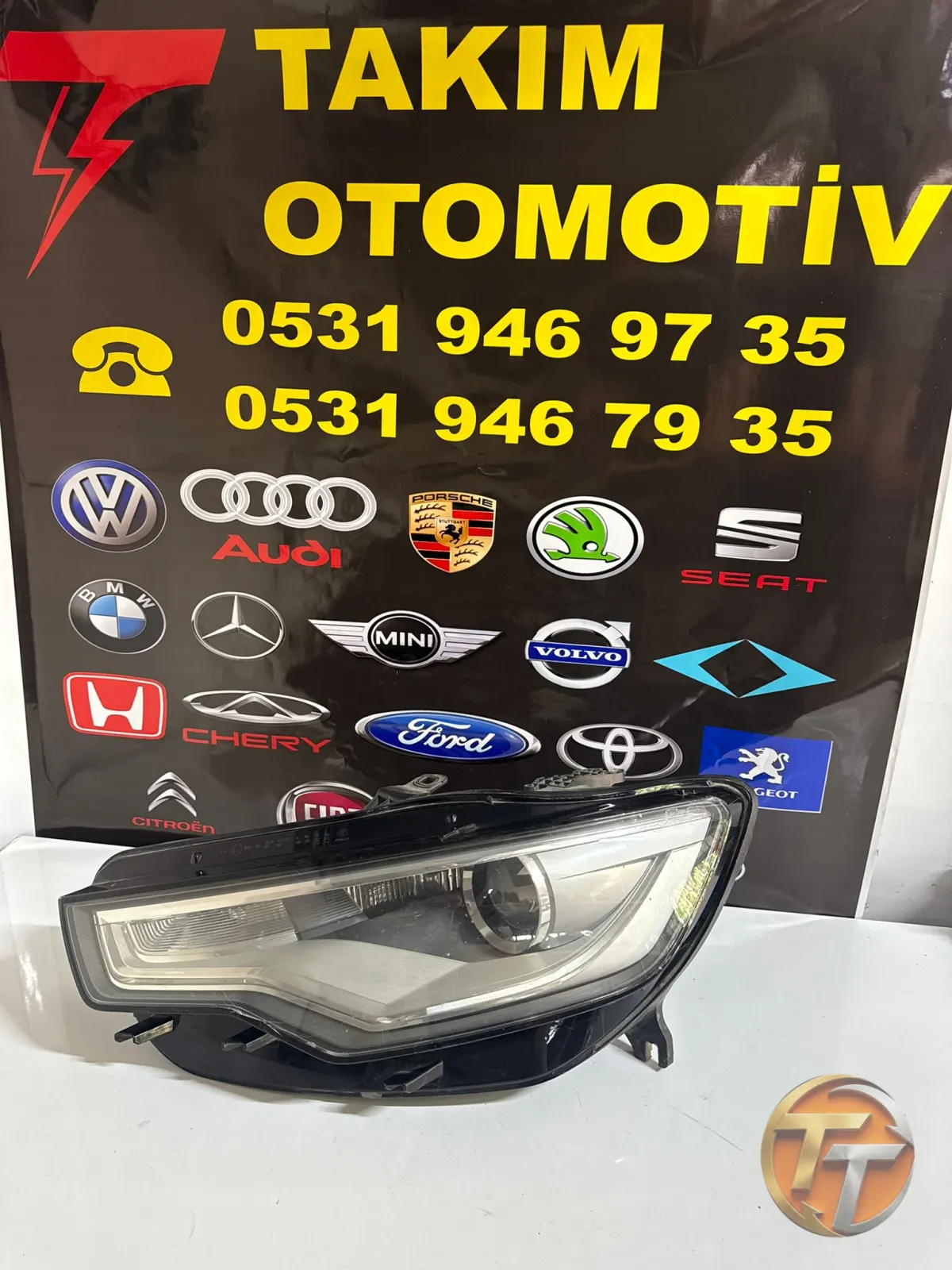 AUDİ A6 C7 SOL FAR 2011-2016
