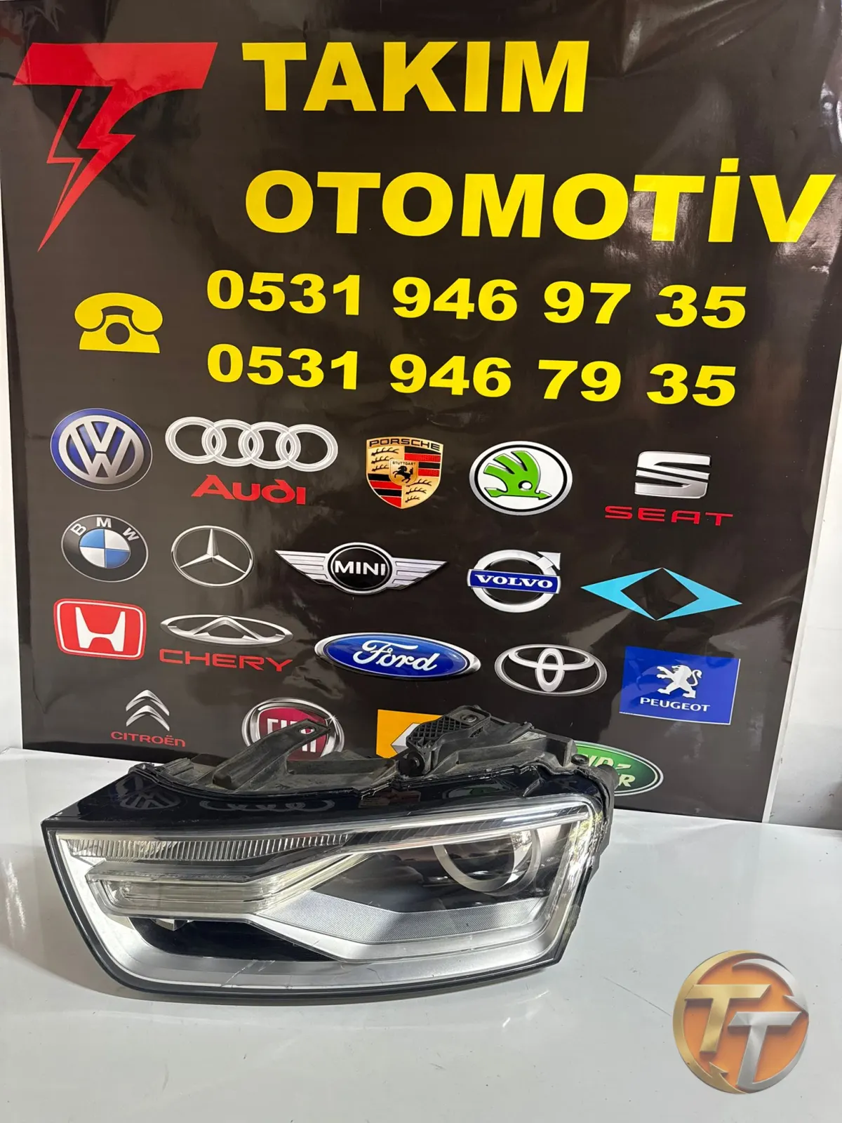 Audi Q3 sol far 11-14