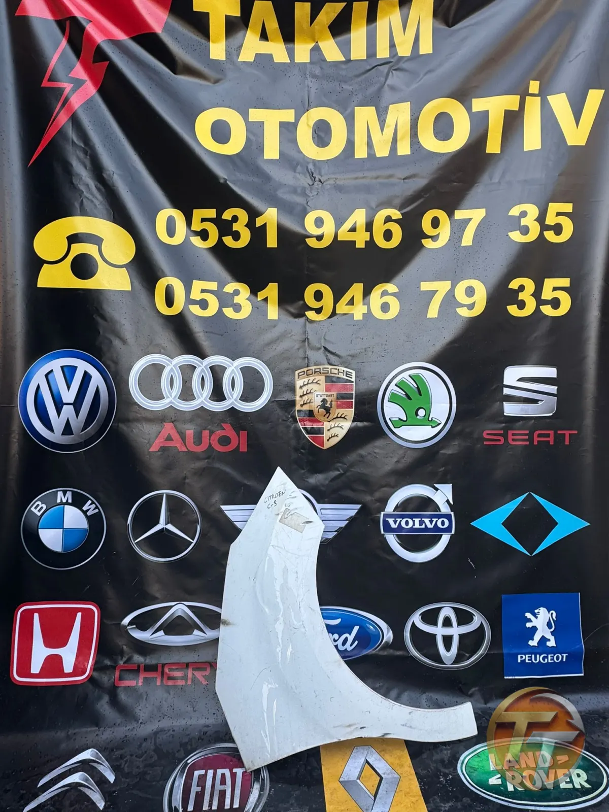 CİTROEN C3 SAĞ ÖN ÇAMURLUK