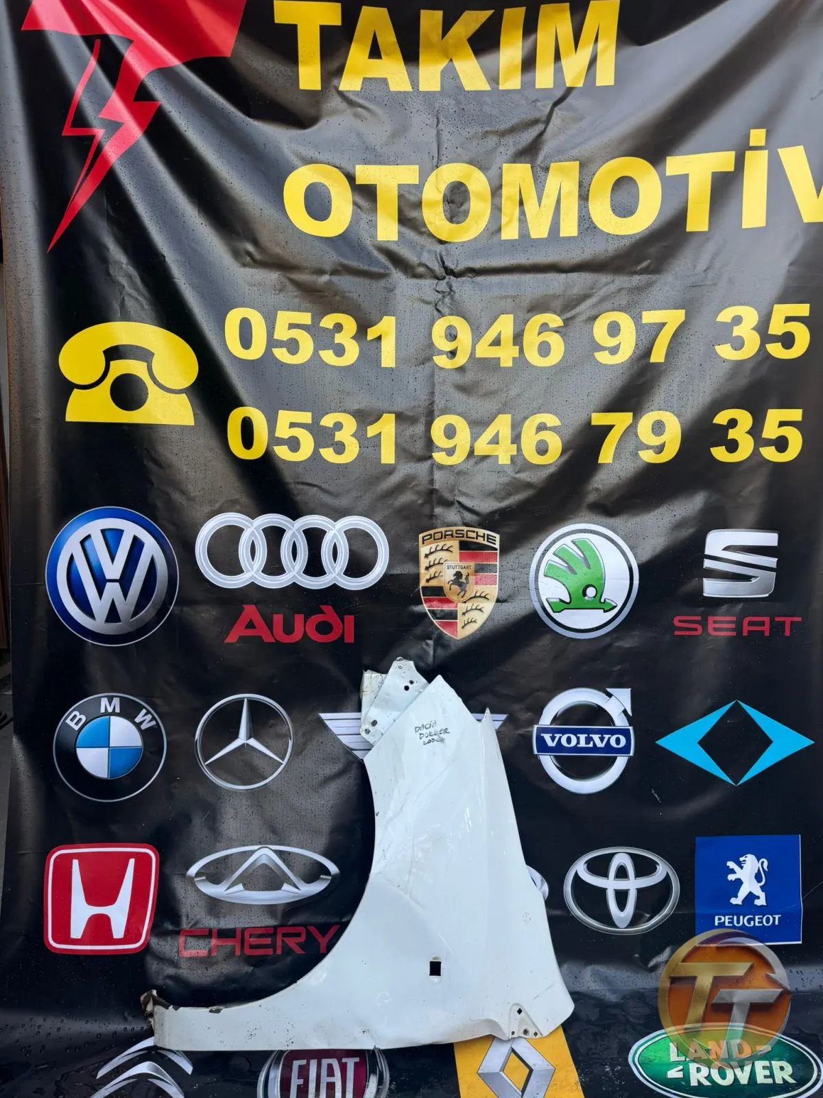 DACIA DOKKER LODGY SOL ÖN ÇAMURLUK 2