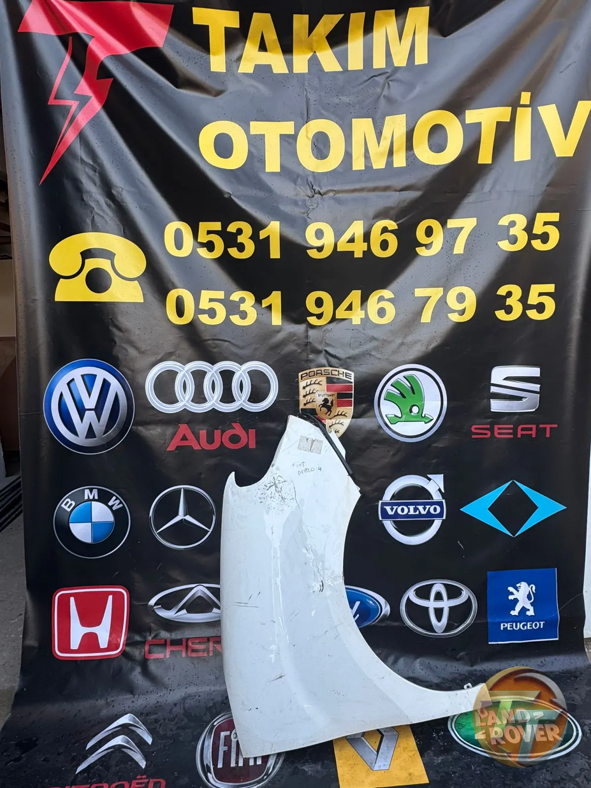FİAT DOBLO 4 SAĞ ÖN ÇAMURLUK