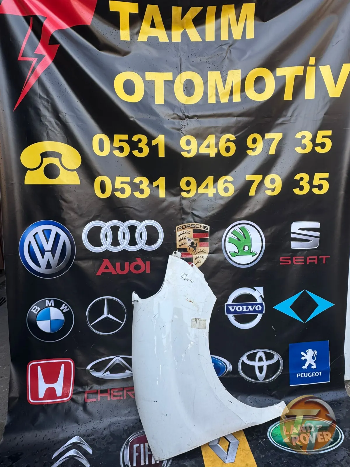 FİAT DOBLO 4 SAĞ ÖN ÇAMURLUK 2