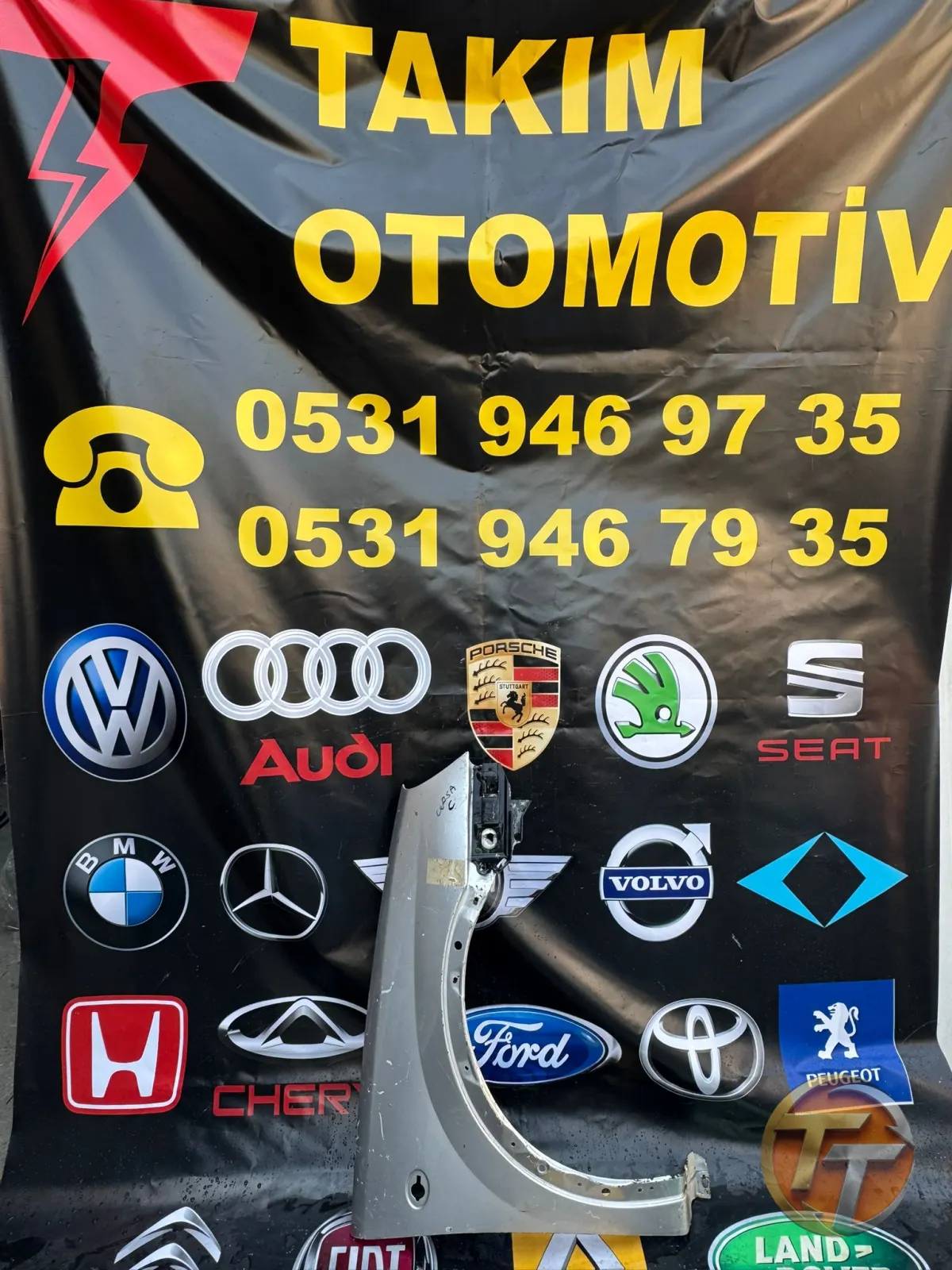 OPEL CORSA C COMBO C SAĞ ÖN ÇAMURLUK 3