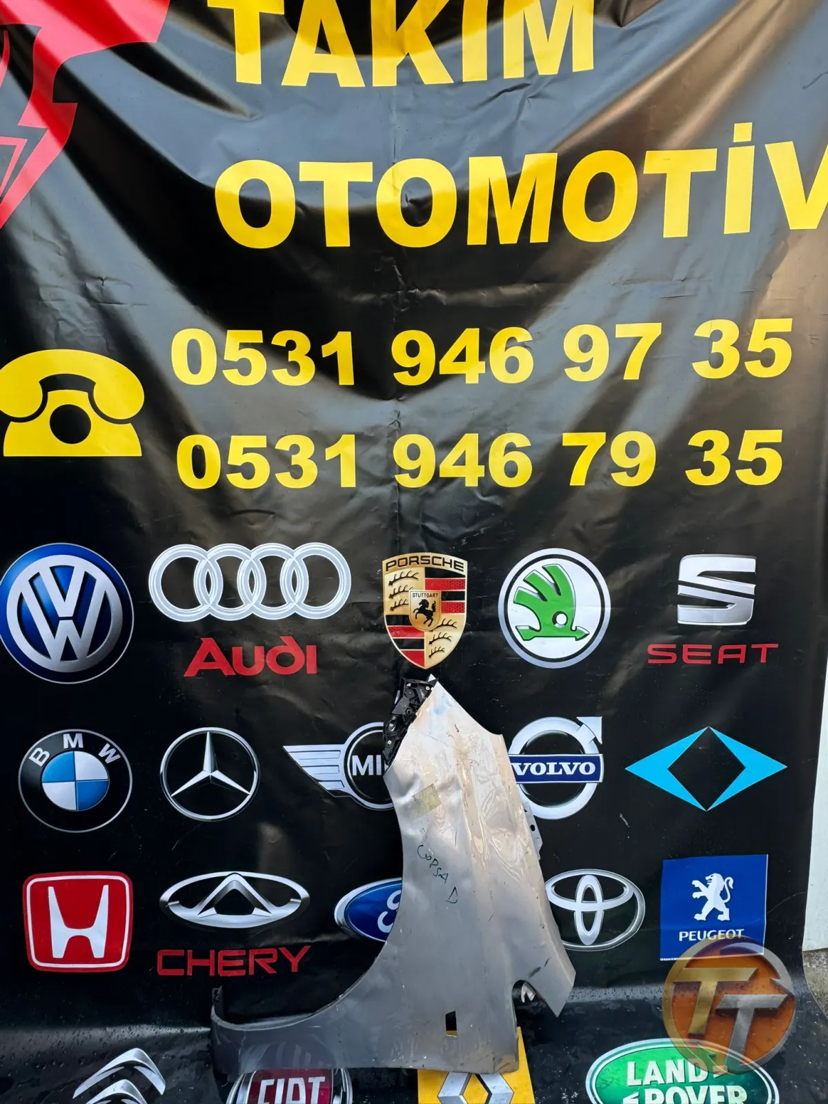 OPEL CORSA D SOL ÖN ÇAMURLUK 2
