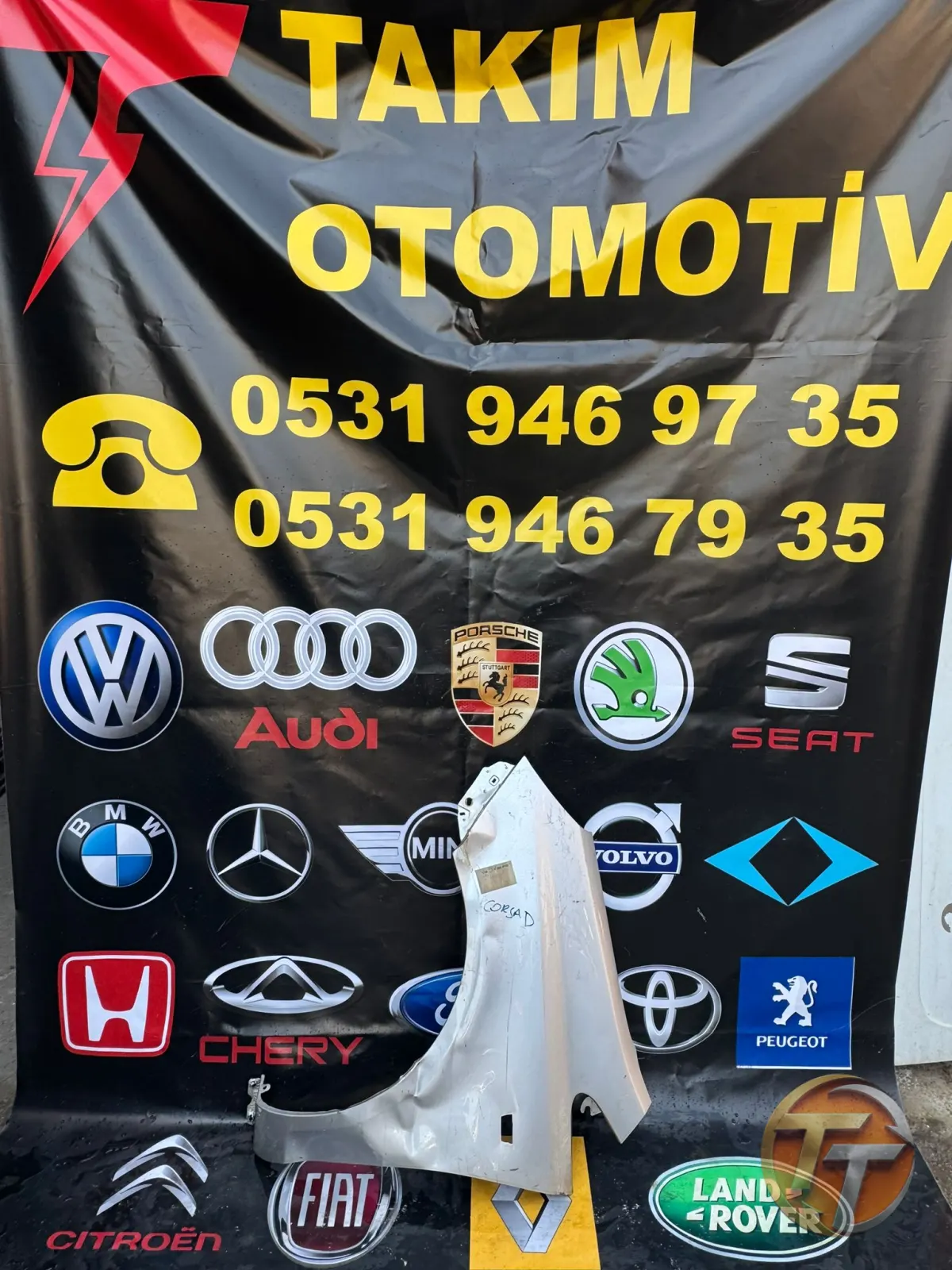 OPEL CORSA D SOL ÖN ÇAMURLUK 3