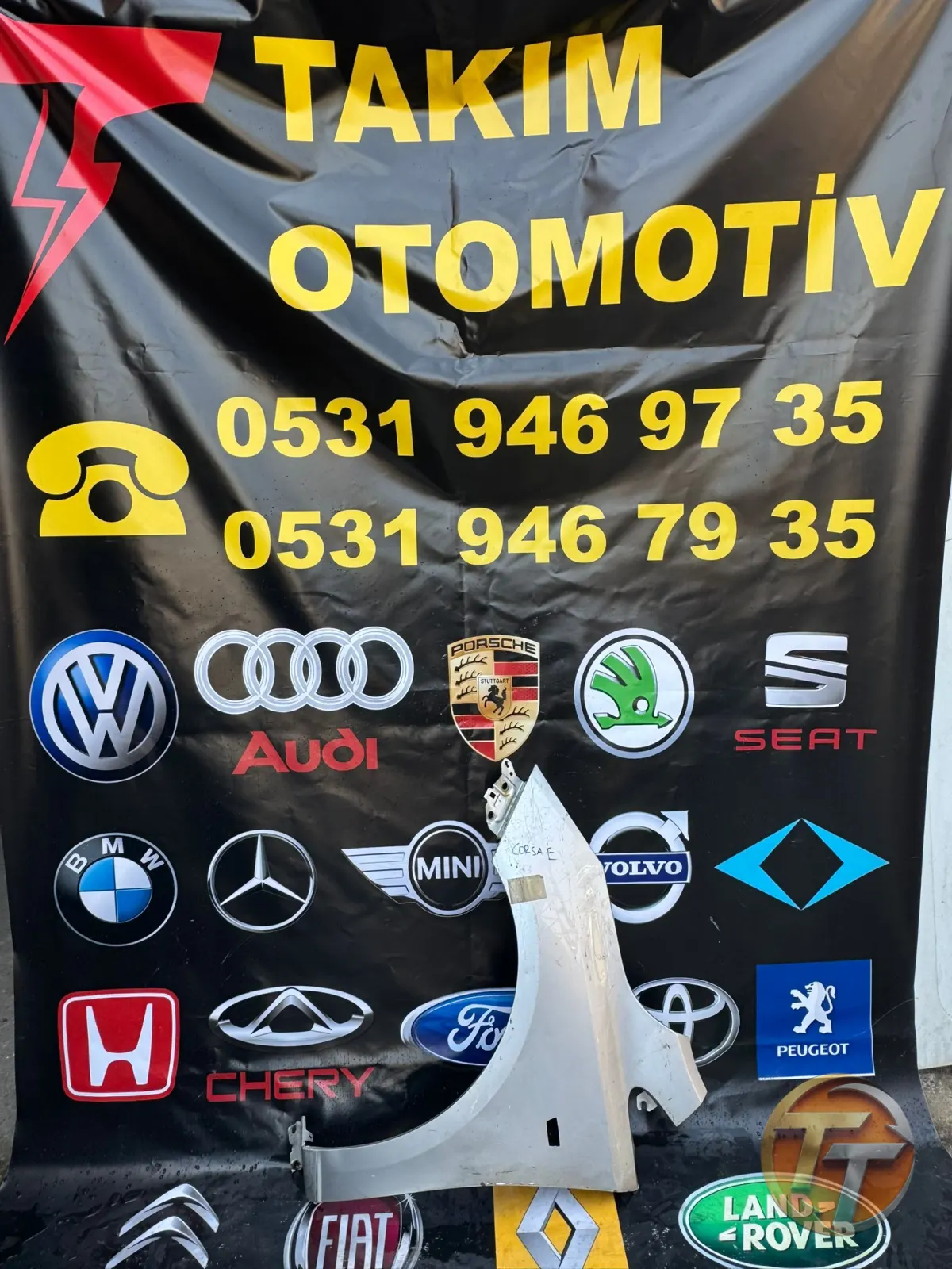 OPEL CORSA E SOL ÖN ÇAMURLUK 2