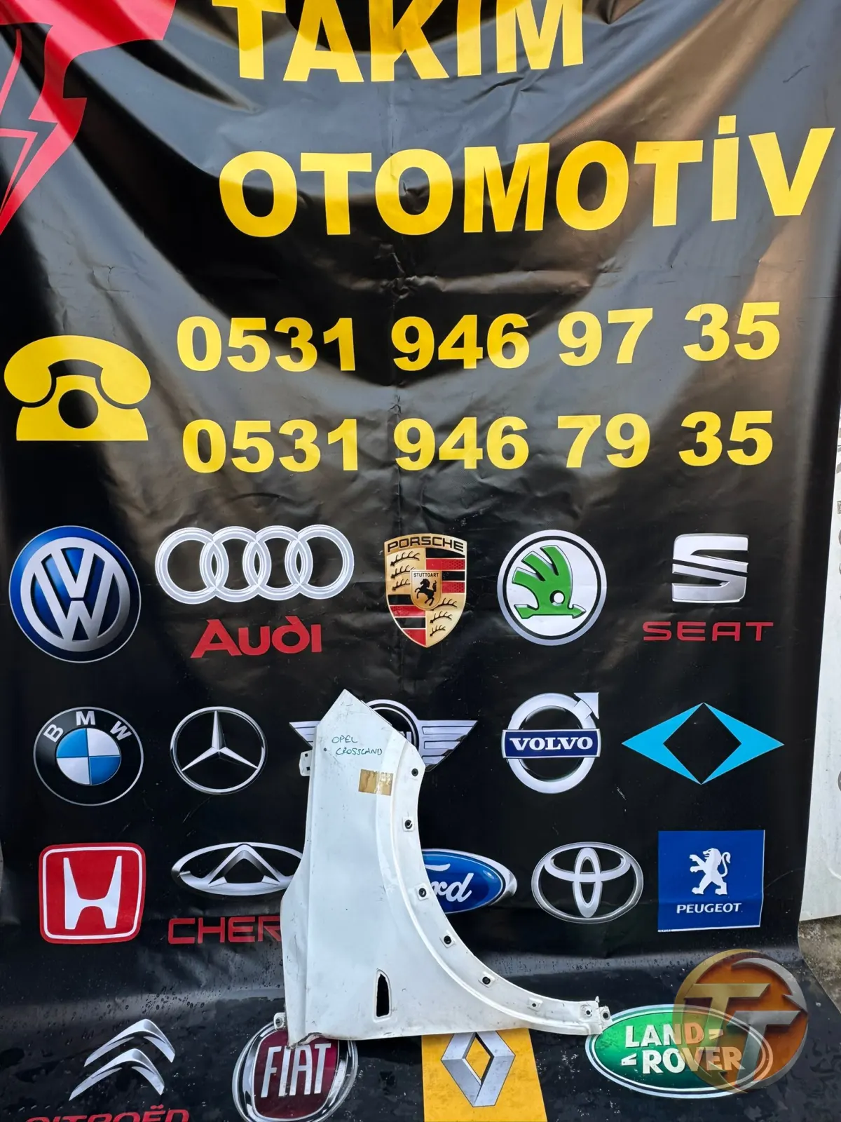 OPEL CROSSLAND SAĞ ÖN ÇAMURLUK (3000) 2