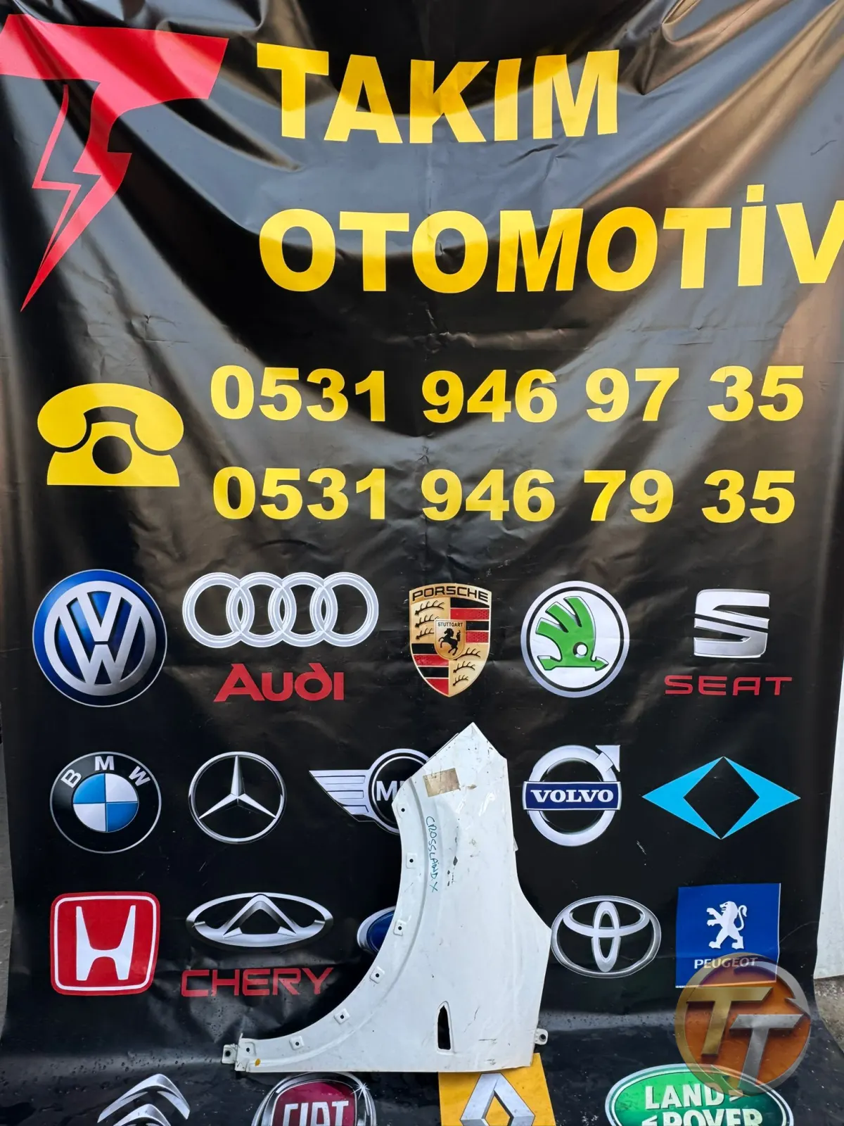 OPEL CROSSLAND X SOL ÖN ÇAMURLUK