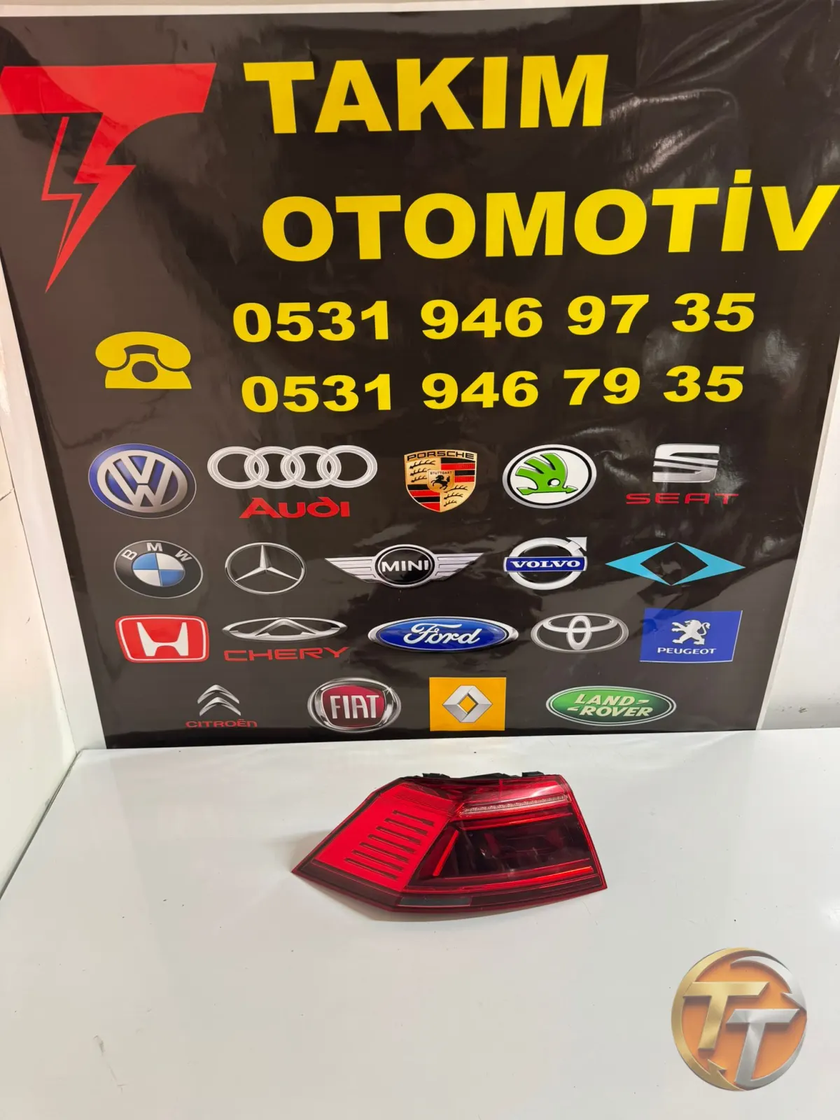 VOLKSWAGEN PASSAT B8.5 R-LİNE  SOL DIŞ STOP