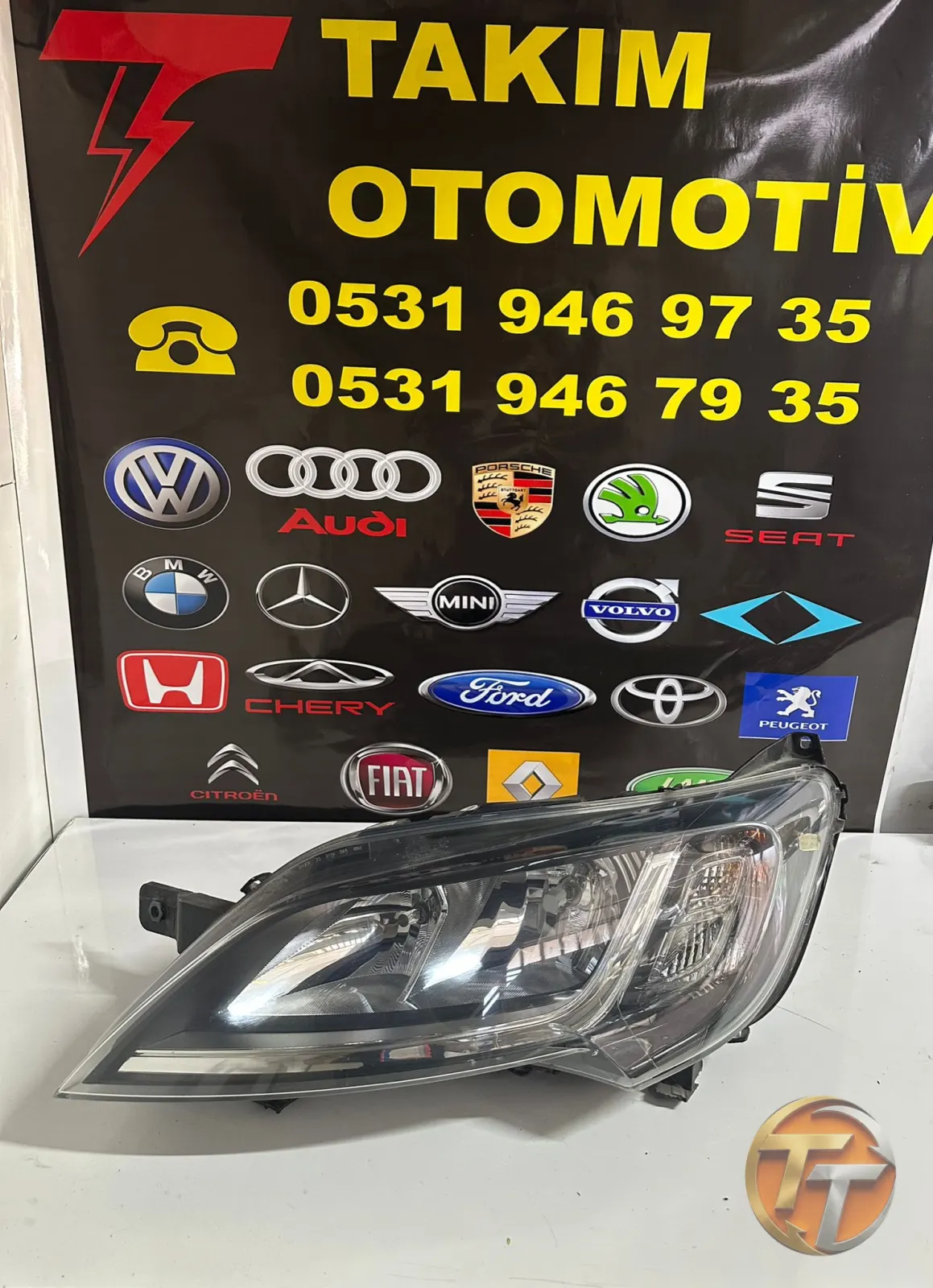 FİAT DUCATO SOL FAR - PEUGEOT BOXER SOL FAR