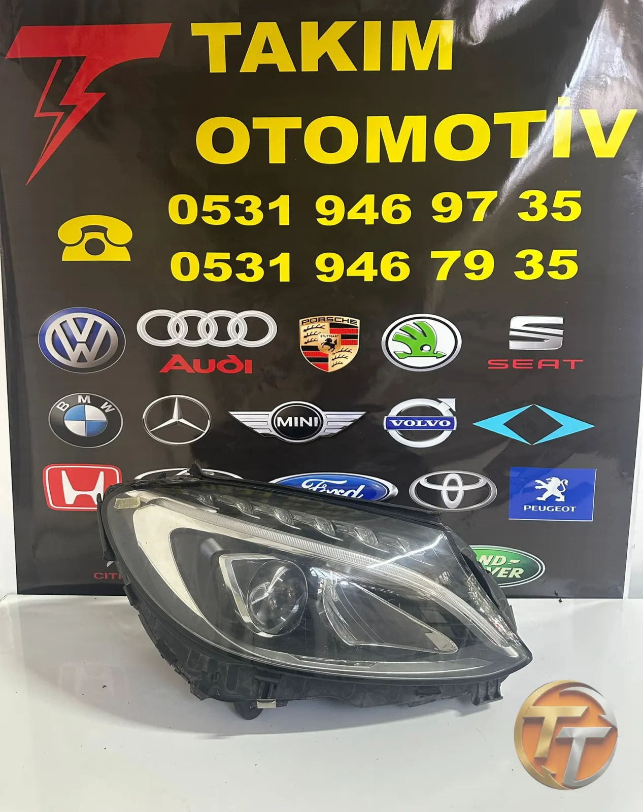 MERCEDES BENZ C SERİSİ W205 SAĞ FAR
