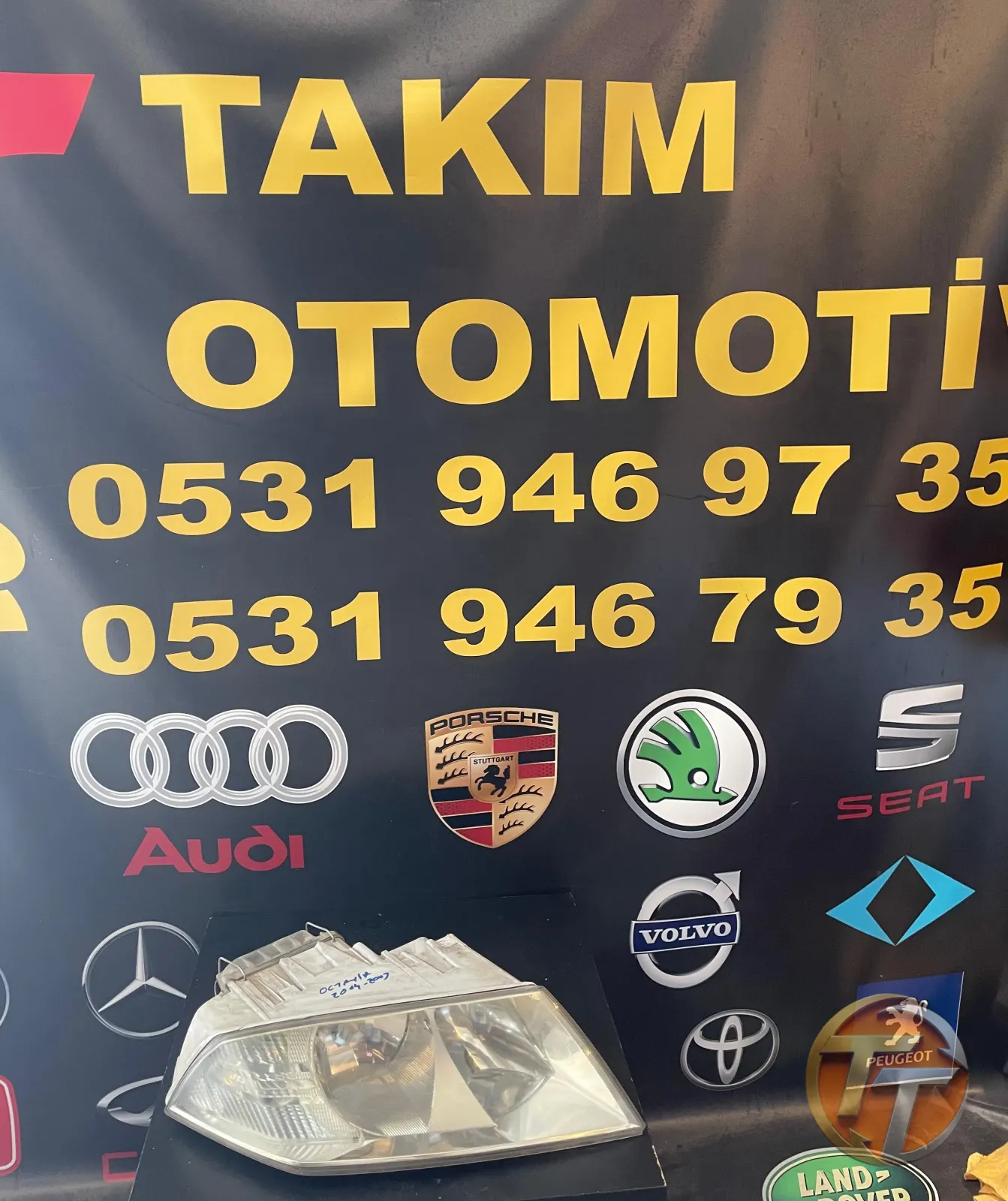 SKODA OCTAVİA SAĞ FAR 2004-2009