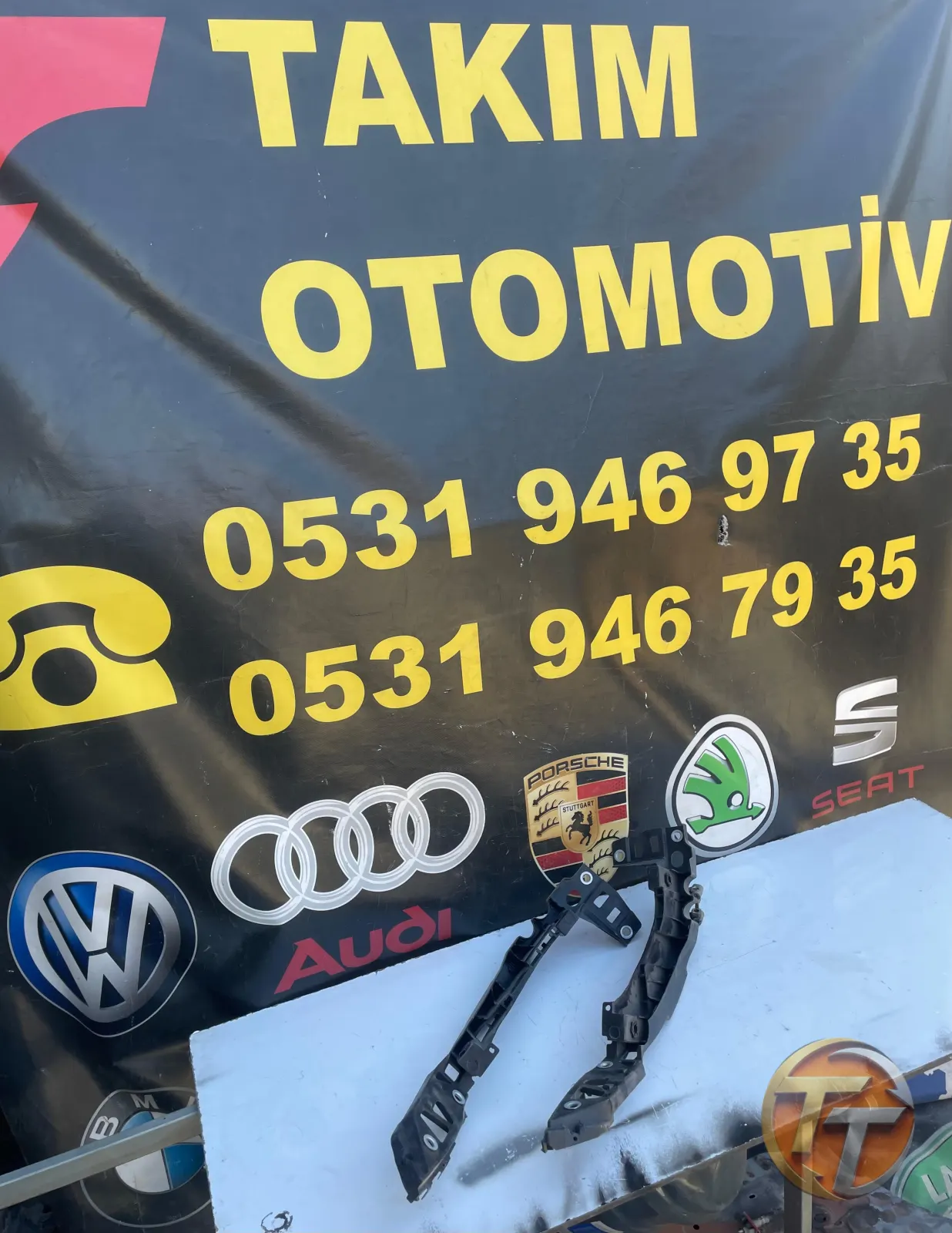VOLKSWAGEN POLO ÖN TAMPON BRAKETİ SAĞ SOL 2010-2018
