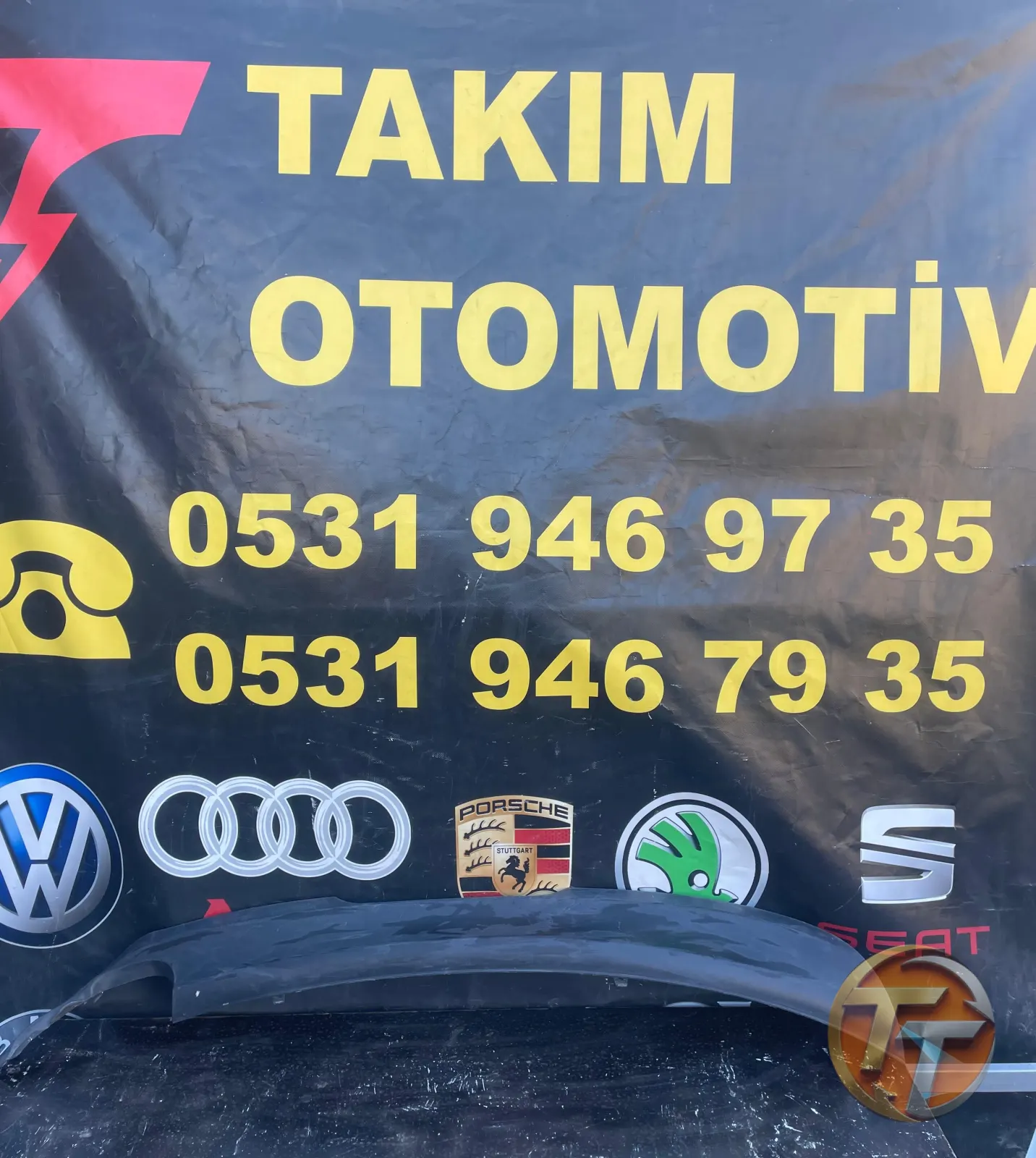 AUDİ TT ARKA TAMPON ALT DİFÜZÖR 8J0807421
