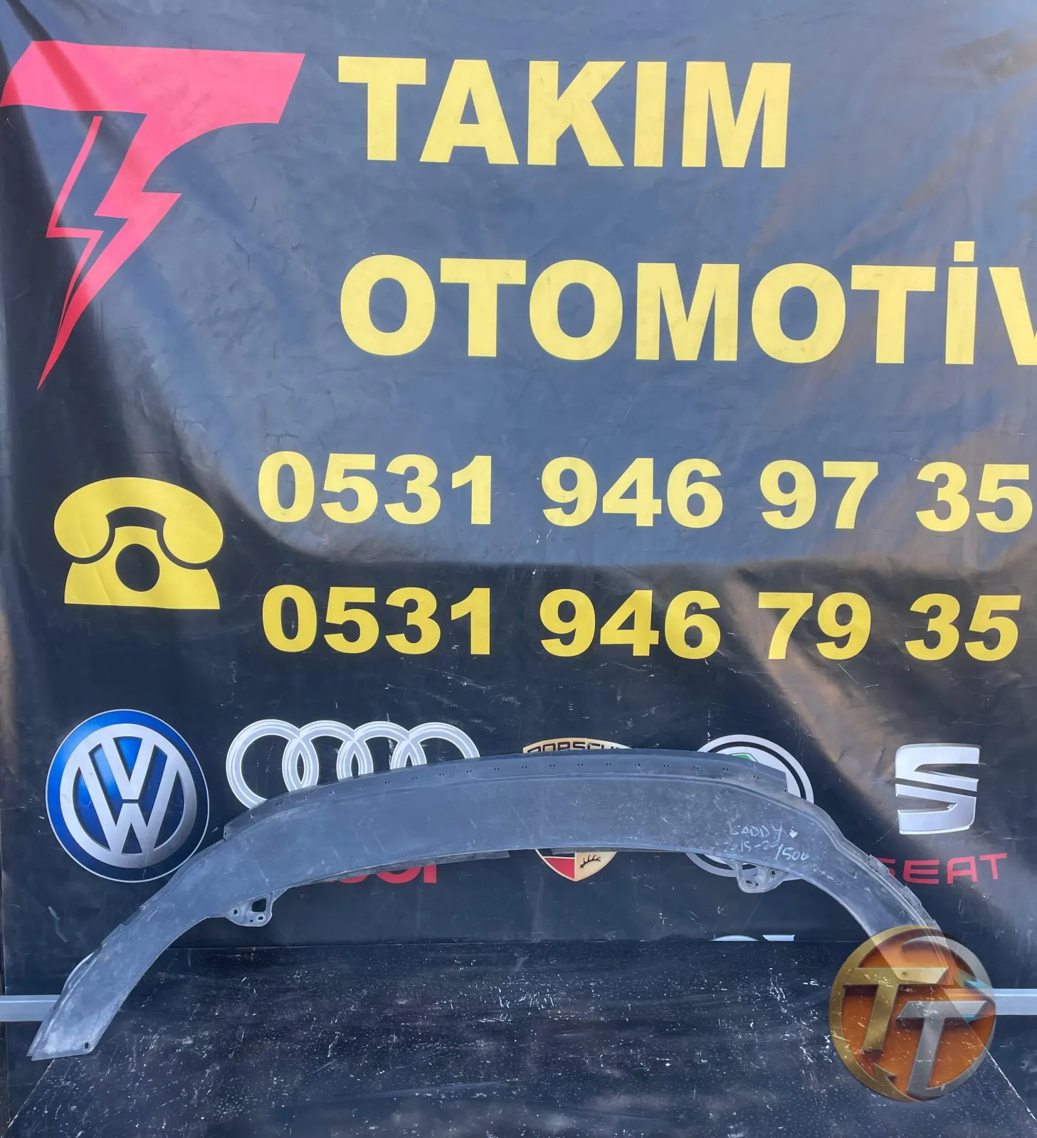 VOLKSWAGEN CADDY ÖN TAMPON ALT SPOİLER 2K5805903A