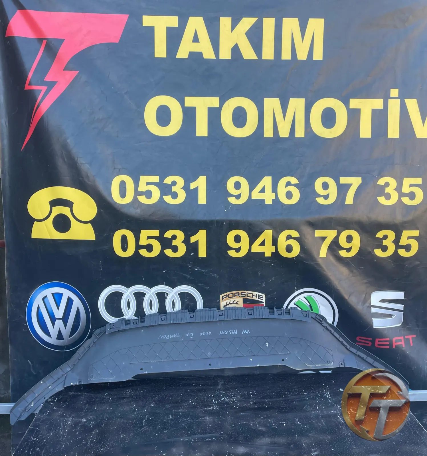 VOLKSWAGEN PASSAT B8 ÖN TAMPON ALT SPOİLER 3G0805903J