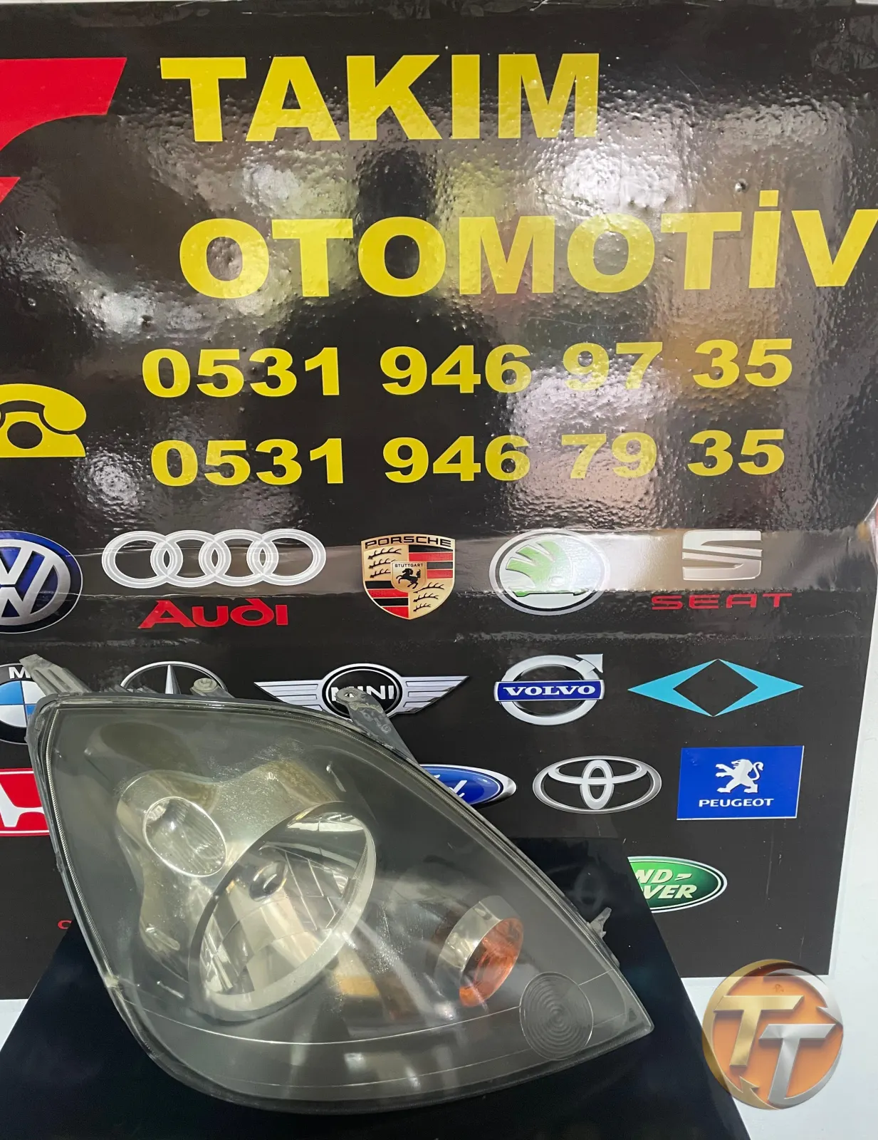 FORD FİESTA SAĞ FAR 6S6113W029 2006-2009