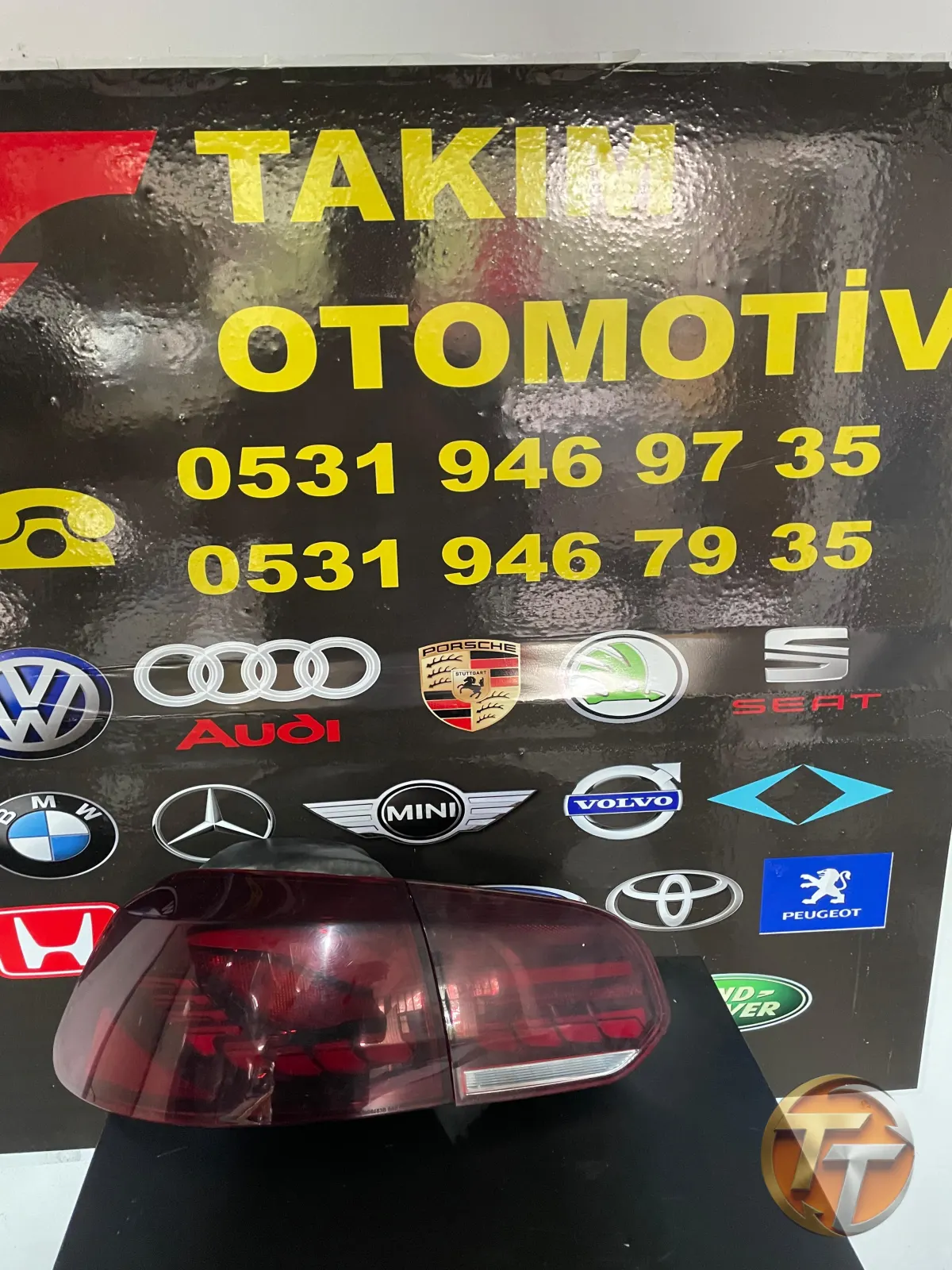 VOLKSWAGEN GOLF 6 SOL DIŞ STOP SOL İÇ STOP
