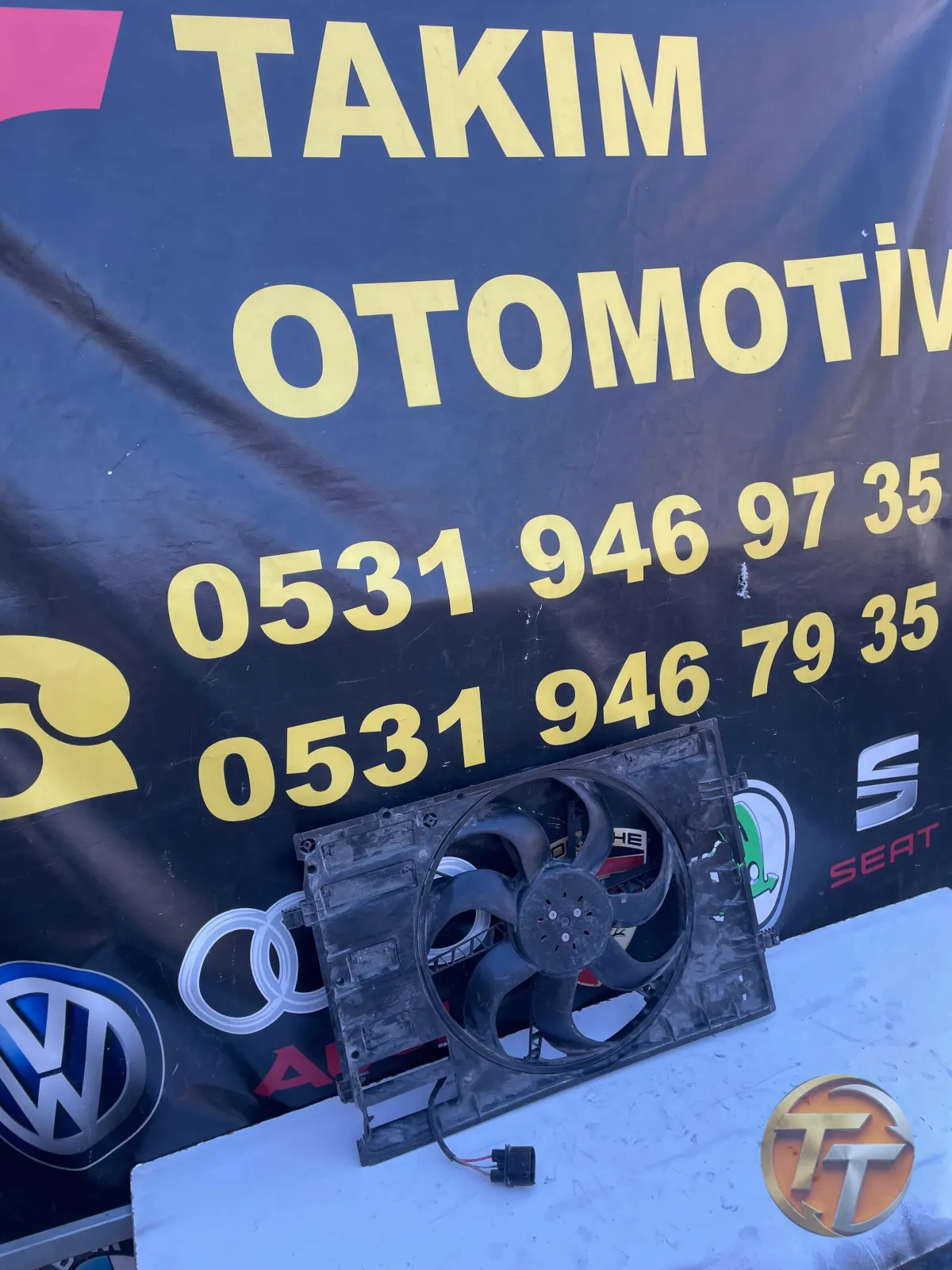 VOLKSWAGEN GOLF 7 SKODA KODİAQ FAN