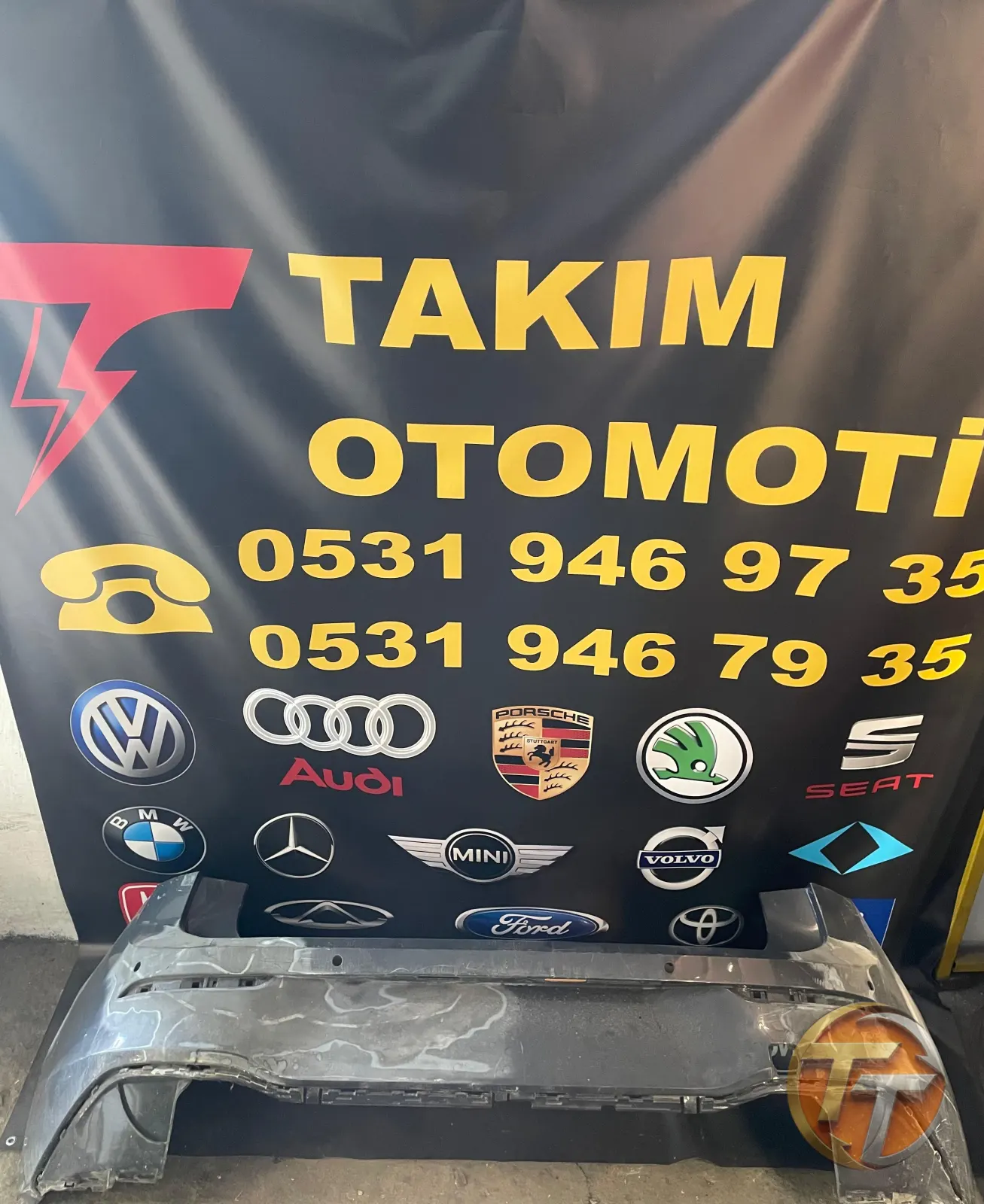 VOLKSWAGEN GOLF 8 ARKA TAMPON