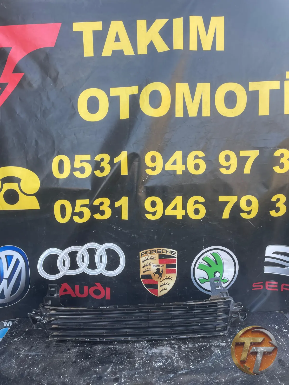 CİTROEN C-ELYSEE ÖN TAMPON ORTA IZGARA