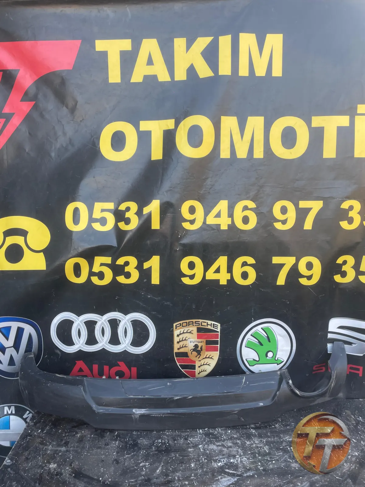 MERCEDES C SERİSİ W 204 ARKA TAMPON DİFÜZÖR A2048853738
