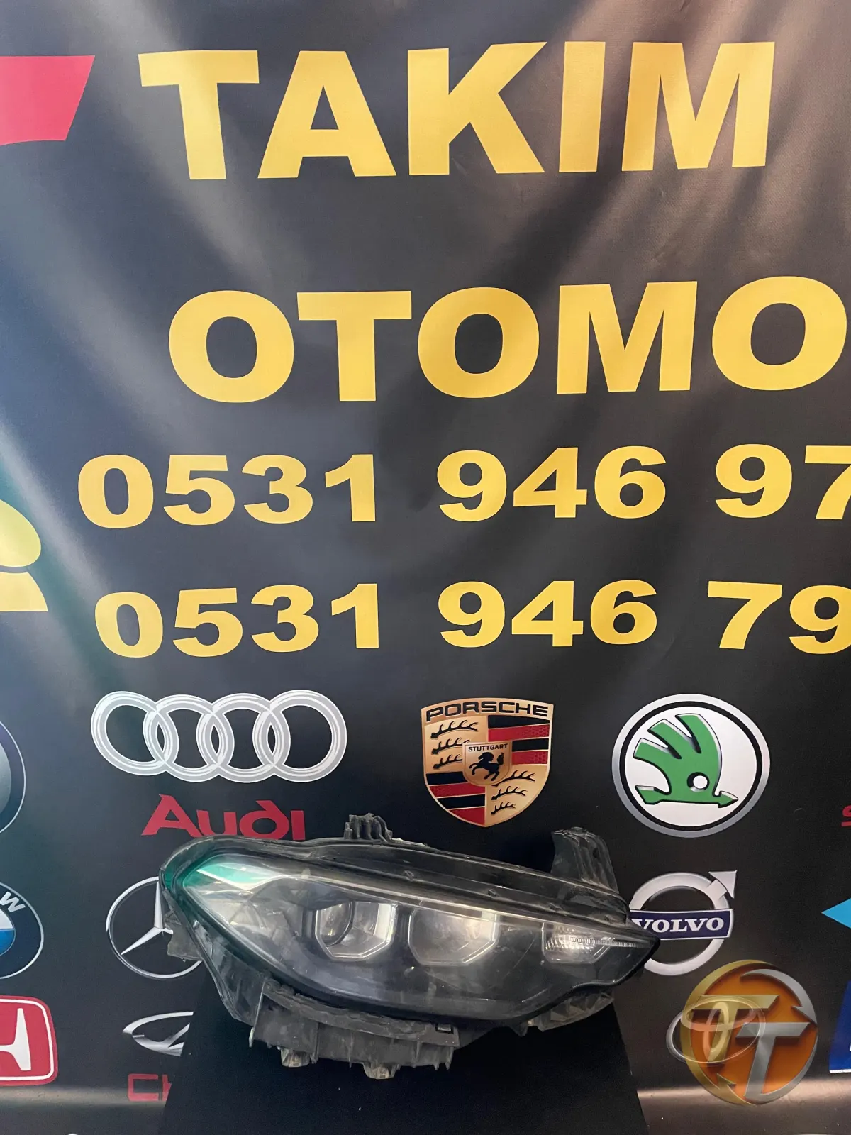 FIAT EGEA LEDLİ MERCEKLİ SAĞ FAR