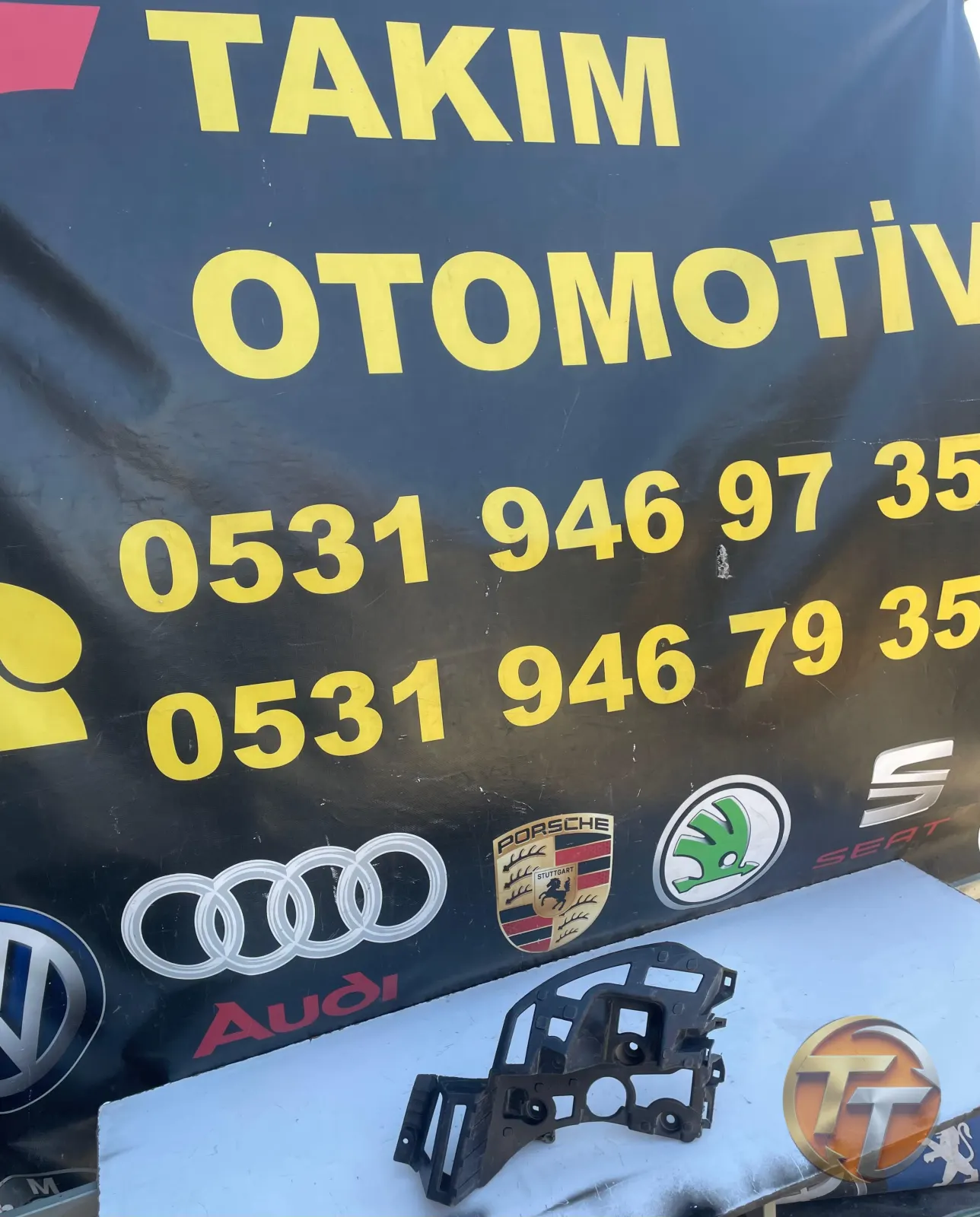 OPEL GRANDLAND X SOL ARKA TAMPON BRAKETİ YP0003598, 2019–2024