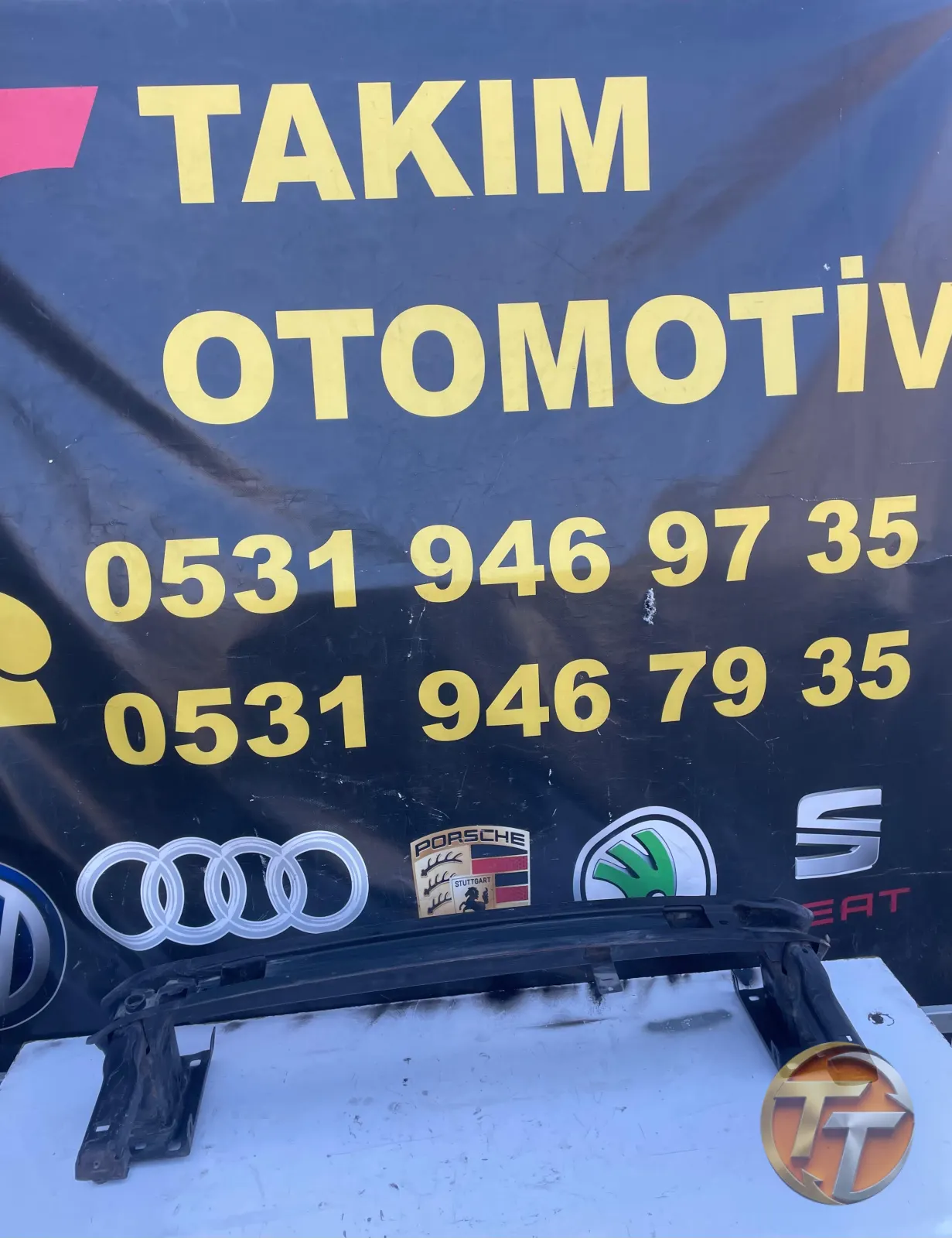 VOLKSWAGEN POLO ÖN TAMPON DEMİRİ 18- 2G0807109J