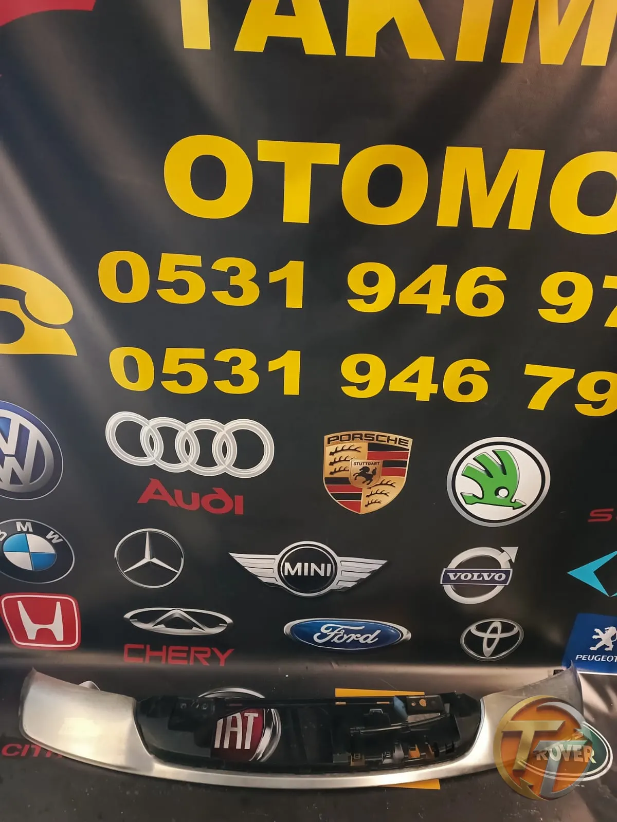VOLVO XC40 ARKA ALT TAMPON KAPAĞI VALANS PANELİ 31655310