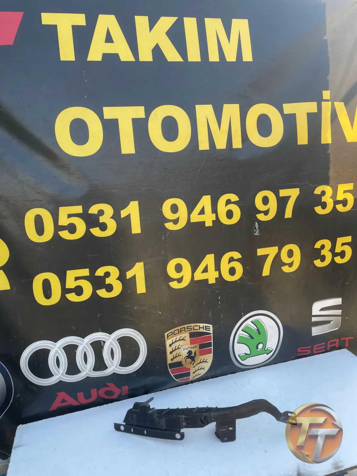 Opel Astra J Ön Tampon Braketi Sol 13264479