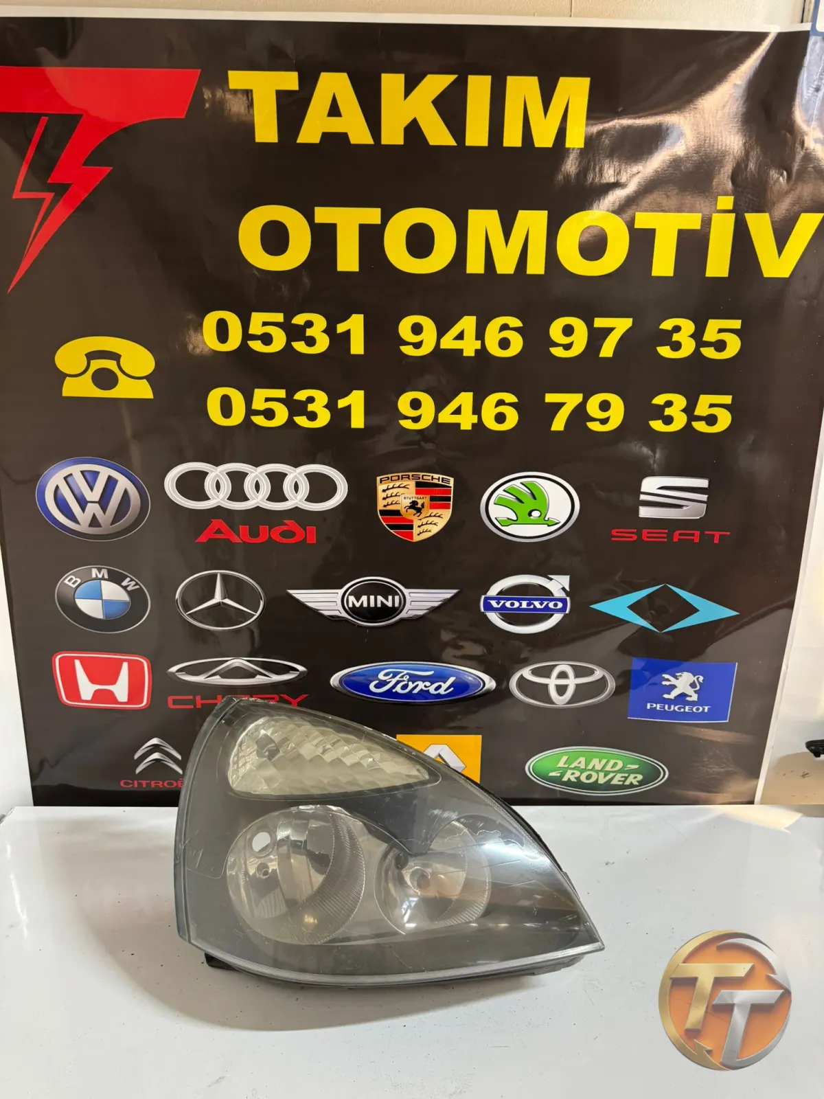 Renault clio 2 sağ far