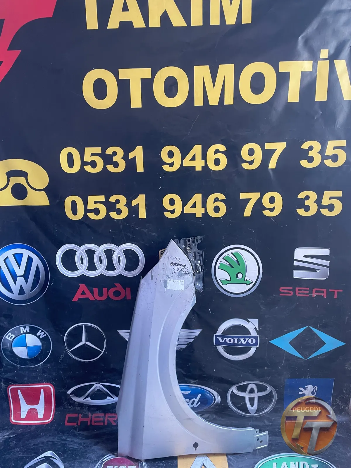 OPEL VECTRA C MAKYAJLI SAĞ ÖN ÇAMURLUK