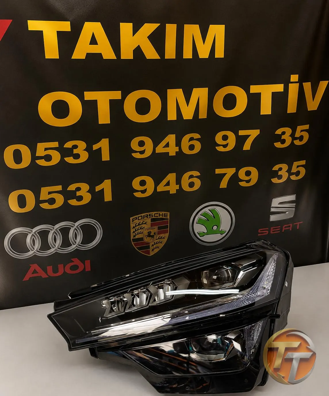 SKODA KODİAQ SOL FAR MATRİX 2024-