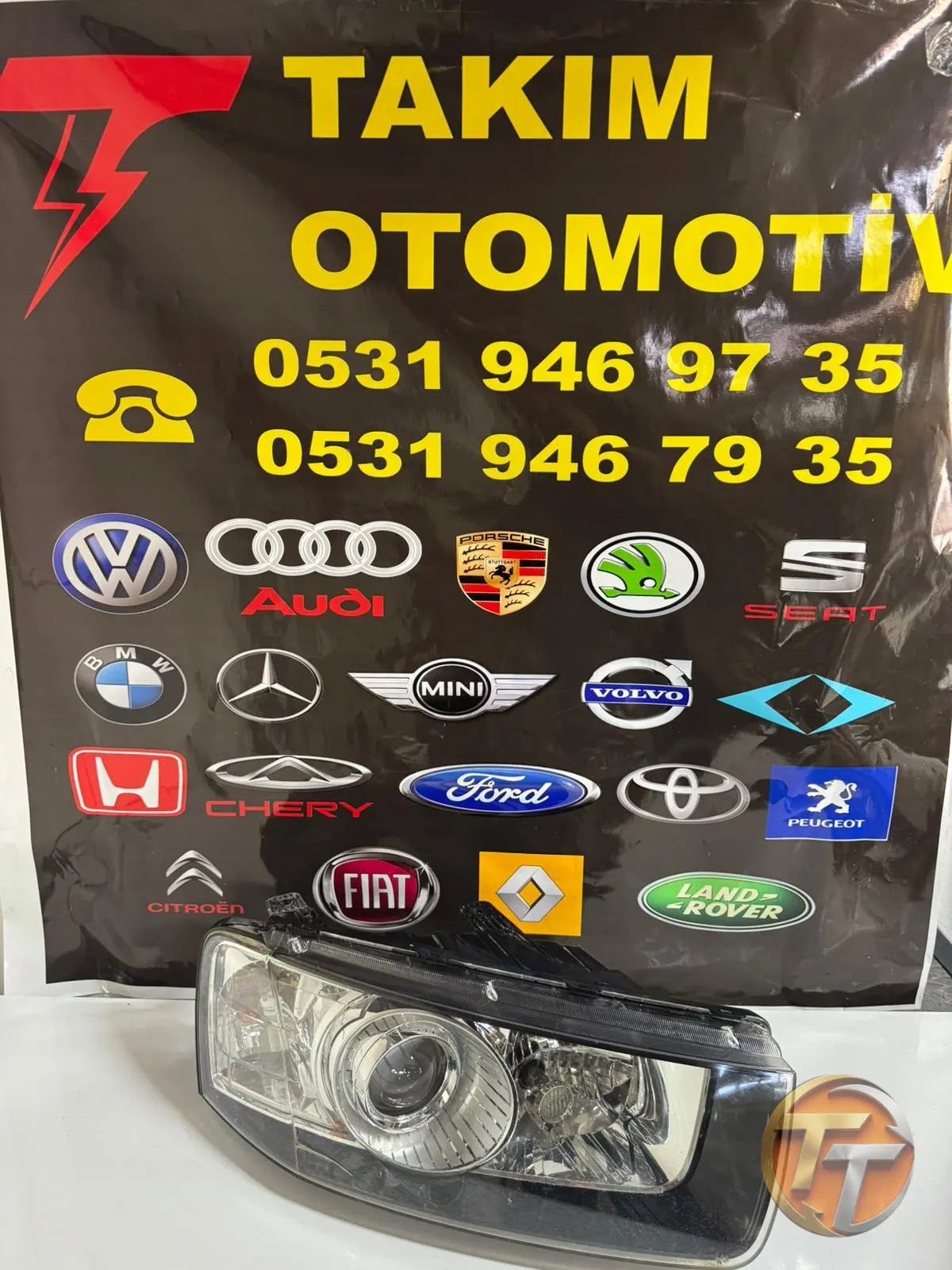 CHEVROLET CAPTİVA SAĞ FAR MAKYAJLI