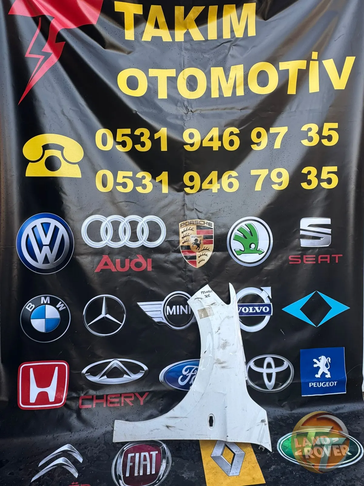 PEUGEOT 301 SOL ÖN ÇAMURLUK