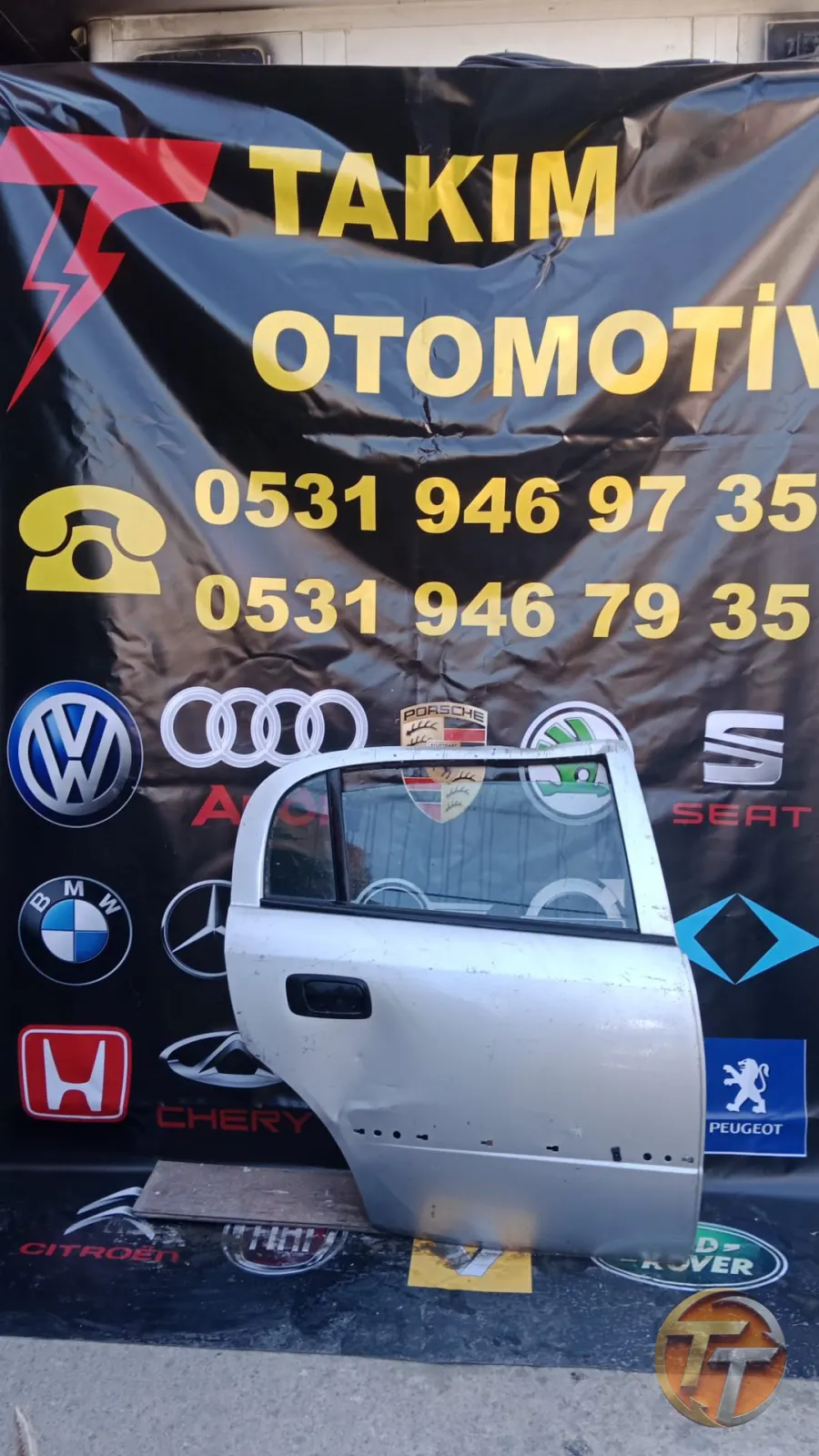OPEL ASTRA G SAĞ ARKA KAPI DOLU