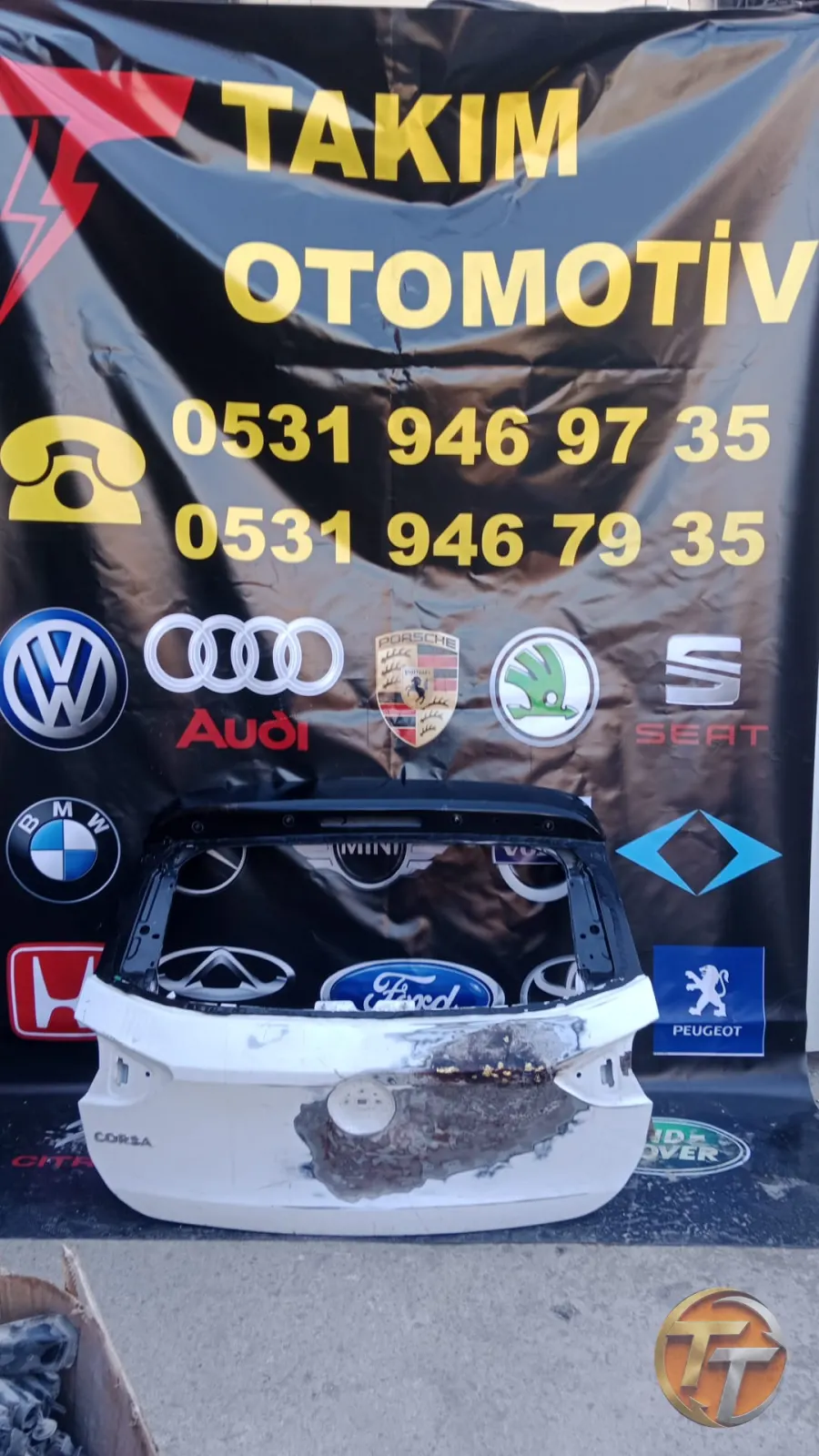 OPEL CORSA F ARKA BAGAJ KAPAĞI