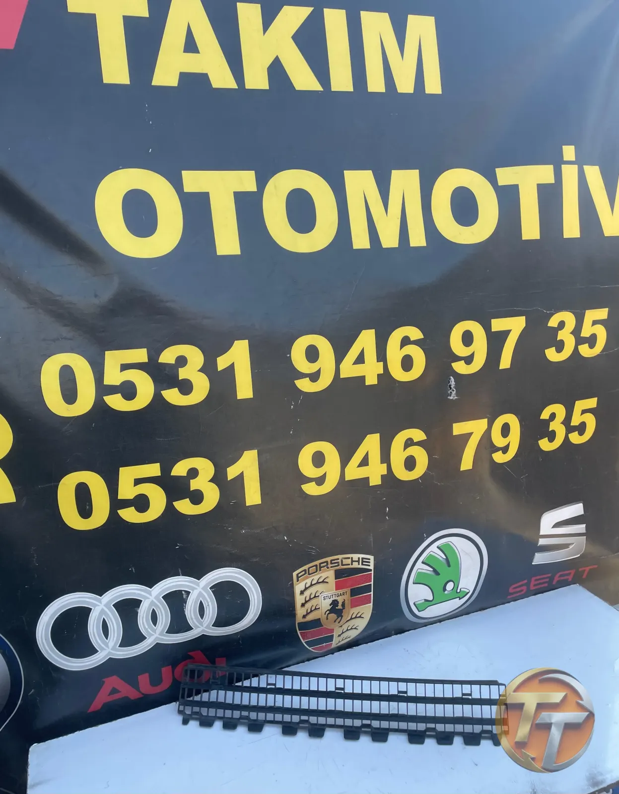 RENAULT MEGANE 2 ÖN TAMPON İÇ IZGARA 8200258000