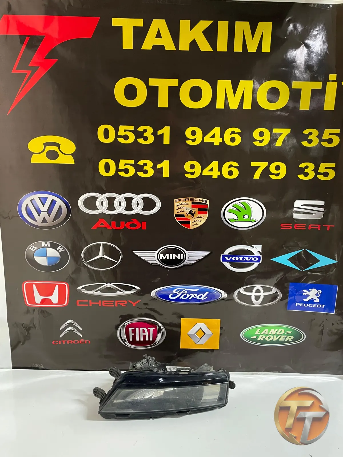 Skoda Octavia sağ  Sis Farı