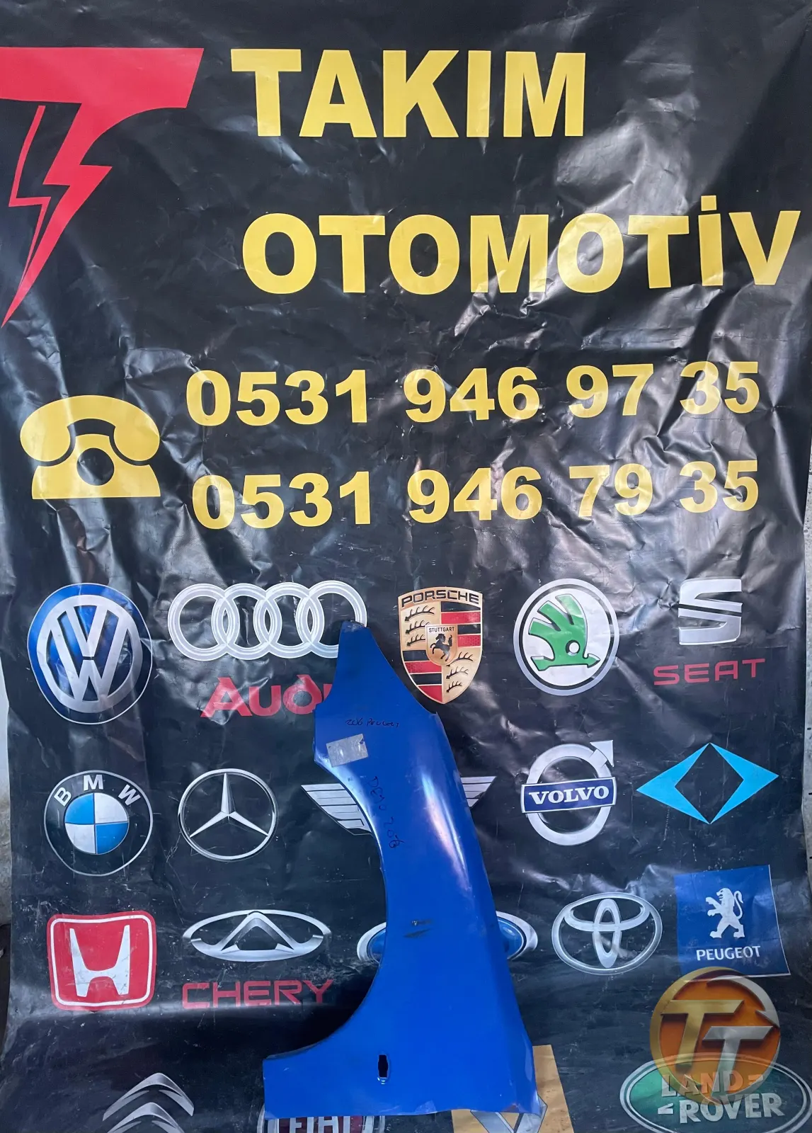 PEUGEOT 206 SOL ÖN ÇAMURLUK