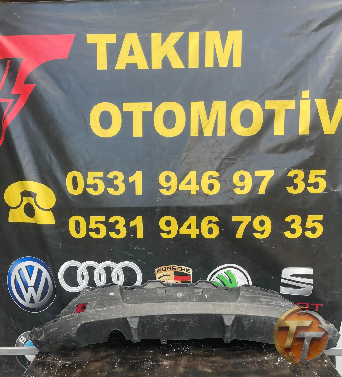 RENAULT CLİO 4 ARKA TAMPON ALT DİFÜZÖR